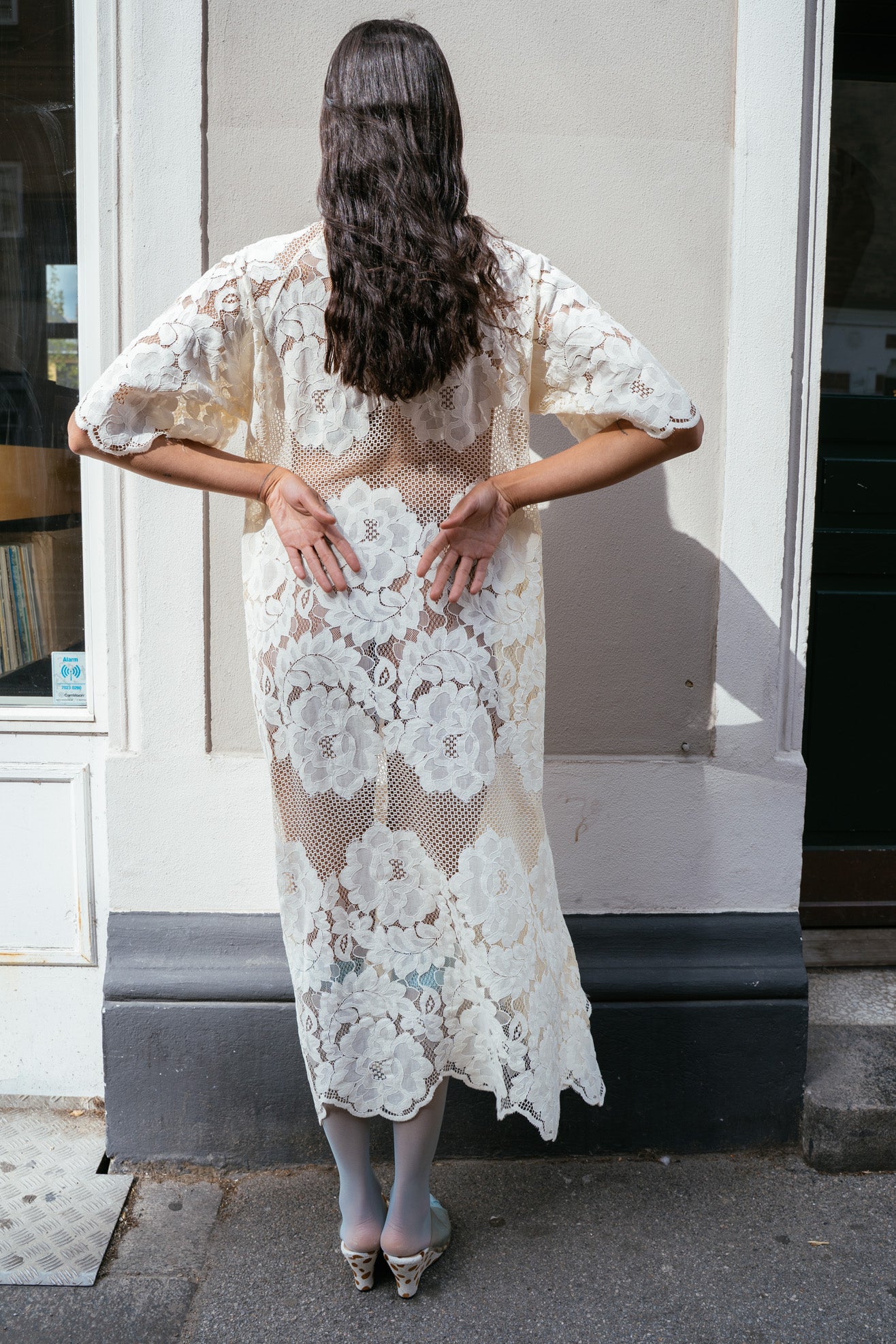 MR. LARKIN, Lola Dress, Ivory