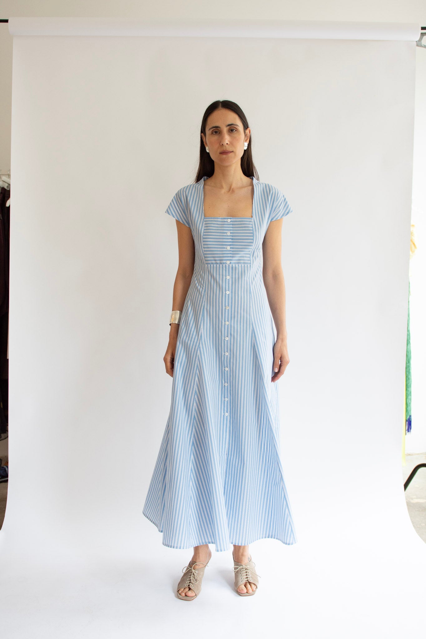 MR. LARKIN, Madison Dress, French Stripe