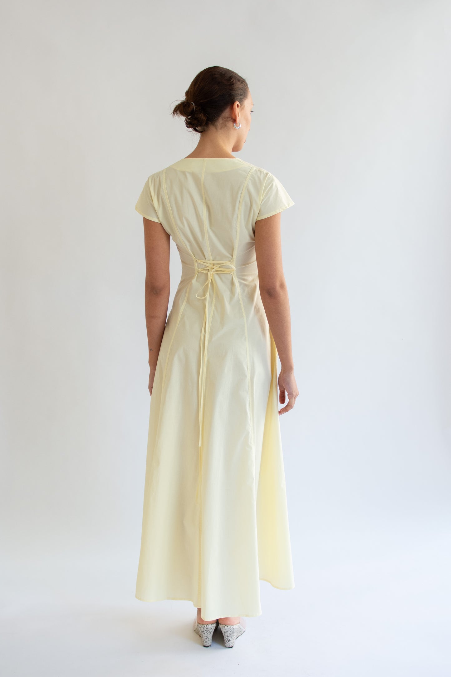 MR. LARKIN, Madison Dress, Pear Sorbet
