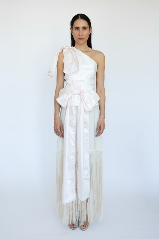 SUPER YAYA, Beatrice Top, Off White