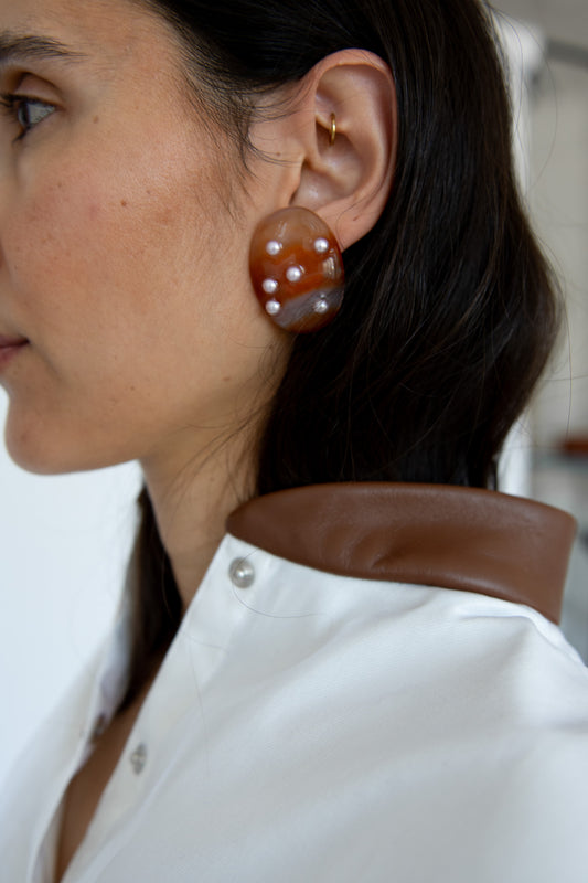 ISSHI, Mars Earrings, Caliente