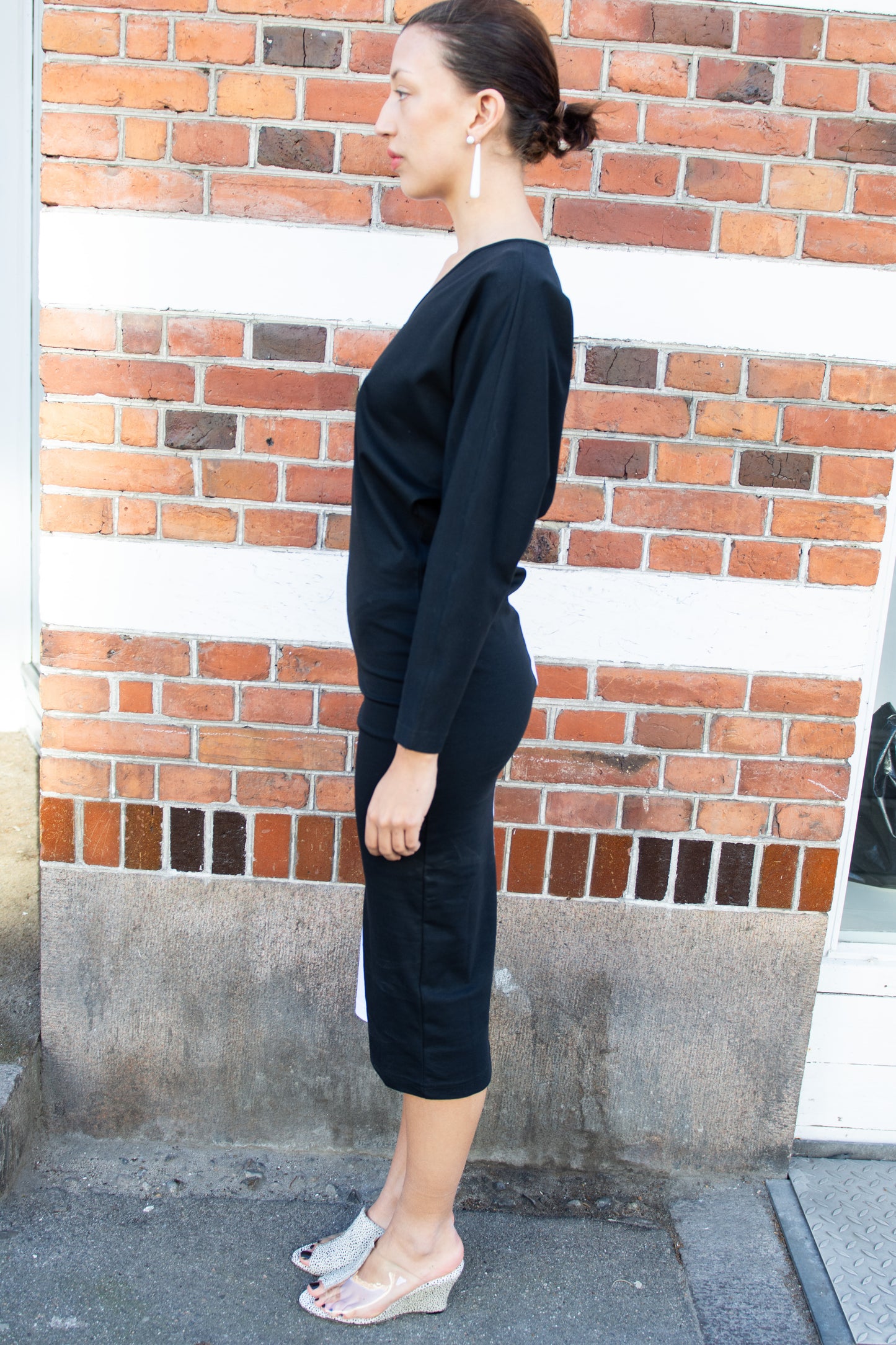 LAMIA LAGHA, Salma Dress, Black & White
