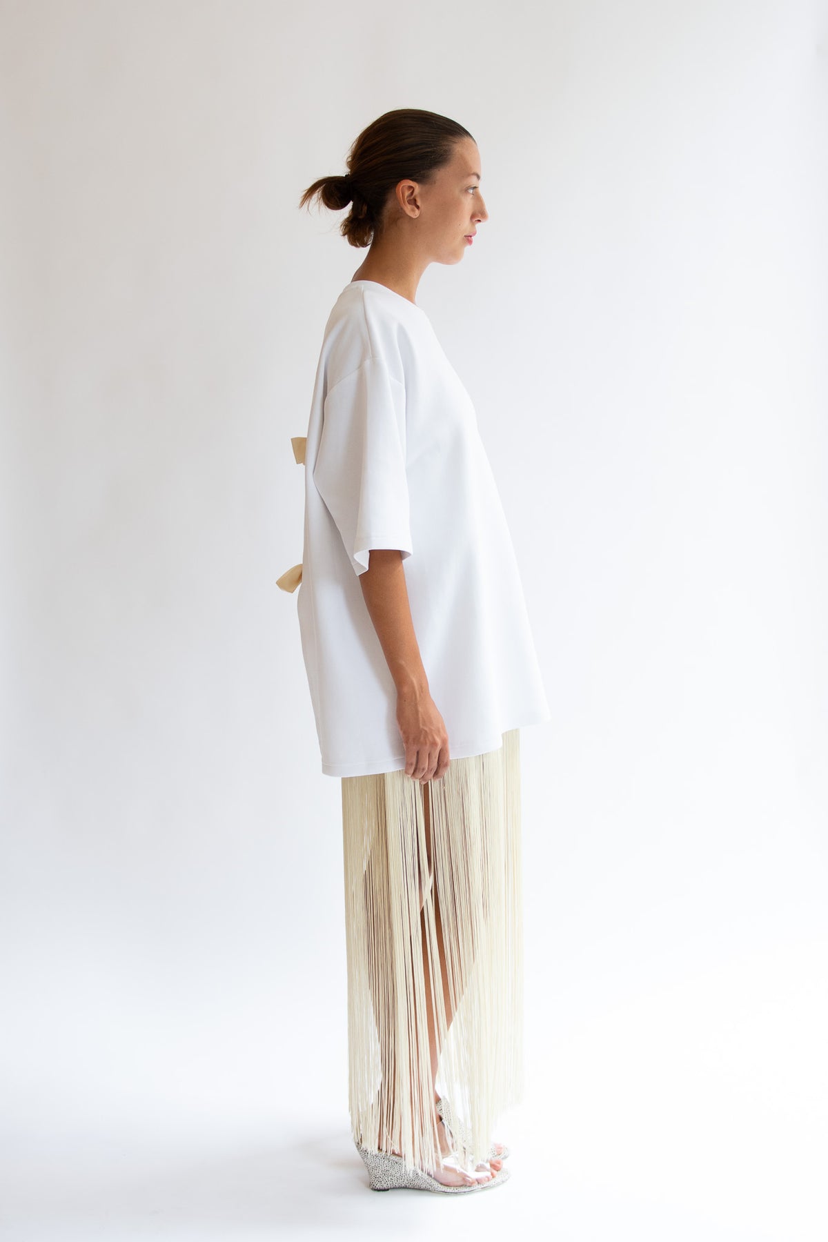 THE GARMENT, TG Bow Tee, White