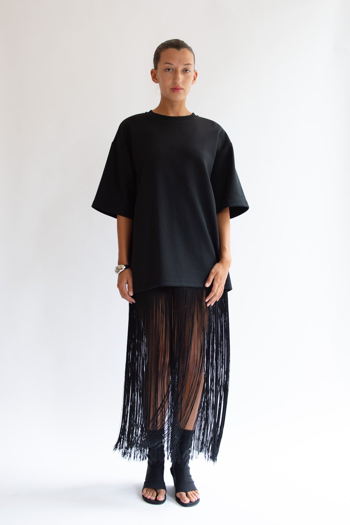 THE GARMENT, TG Bow Tee, Black