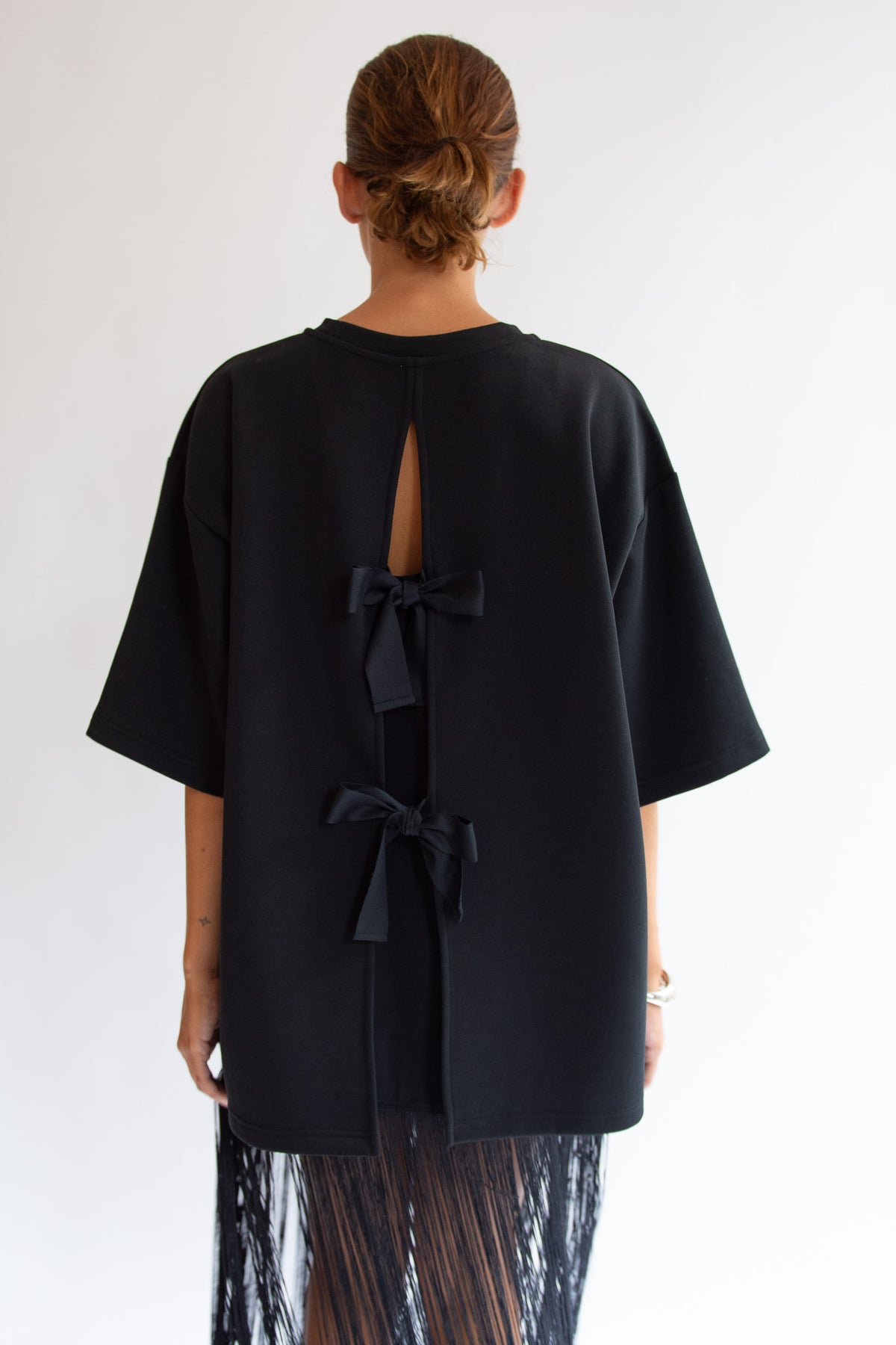 THE GARMENT, TG Bow Tee, Black