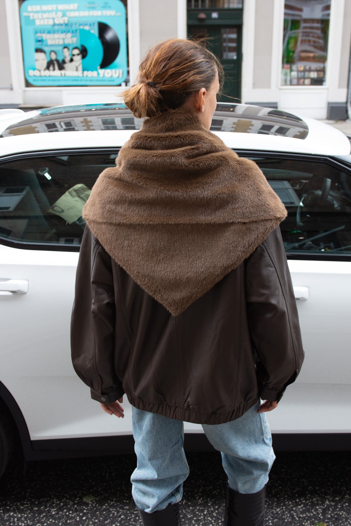 THE GARMENT, Bianchi Scarf, Brown