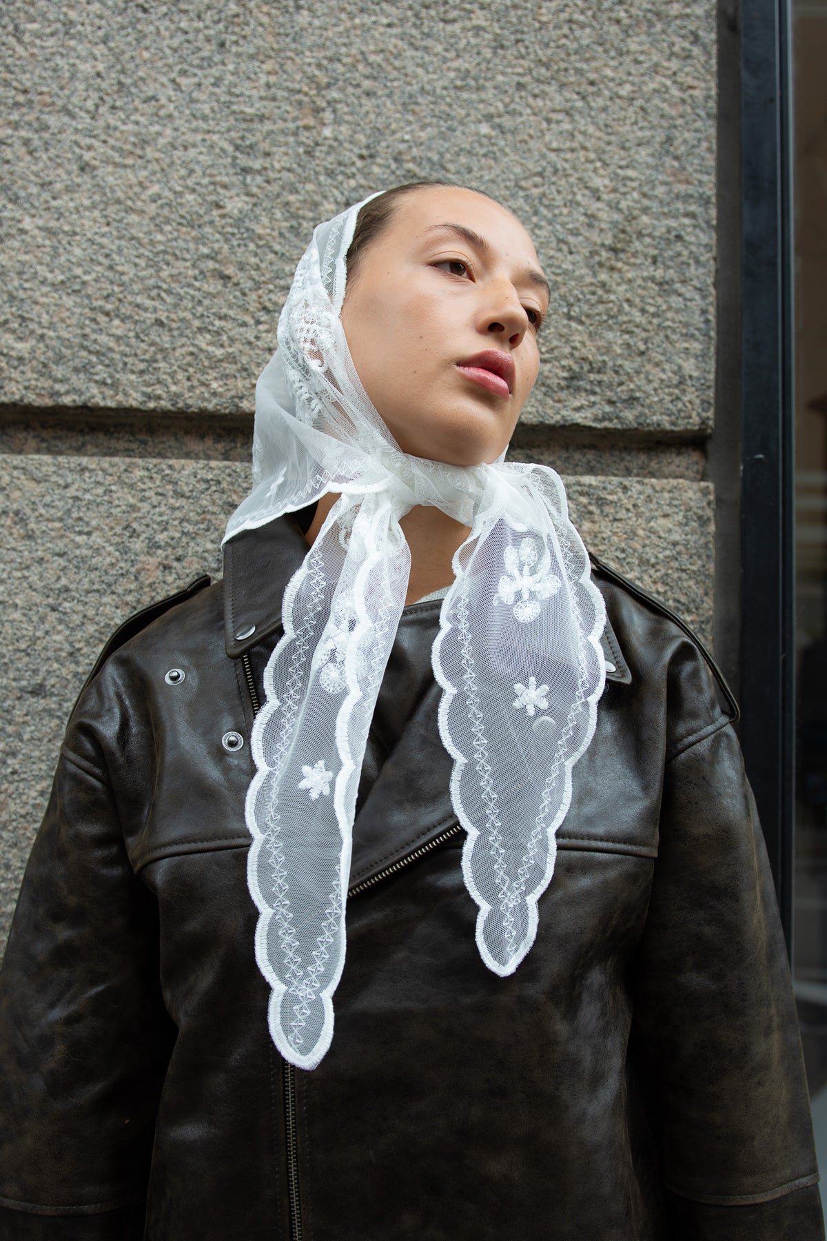THE GARMENT, Gracie Shawl, Cream
