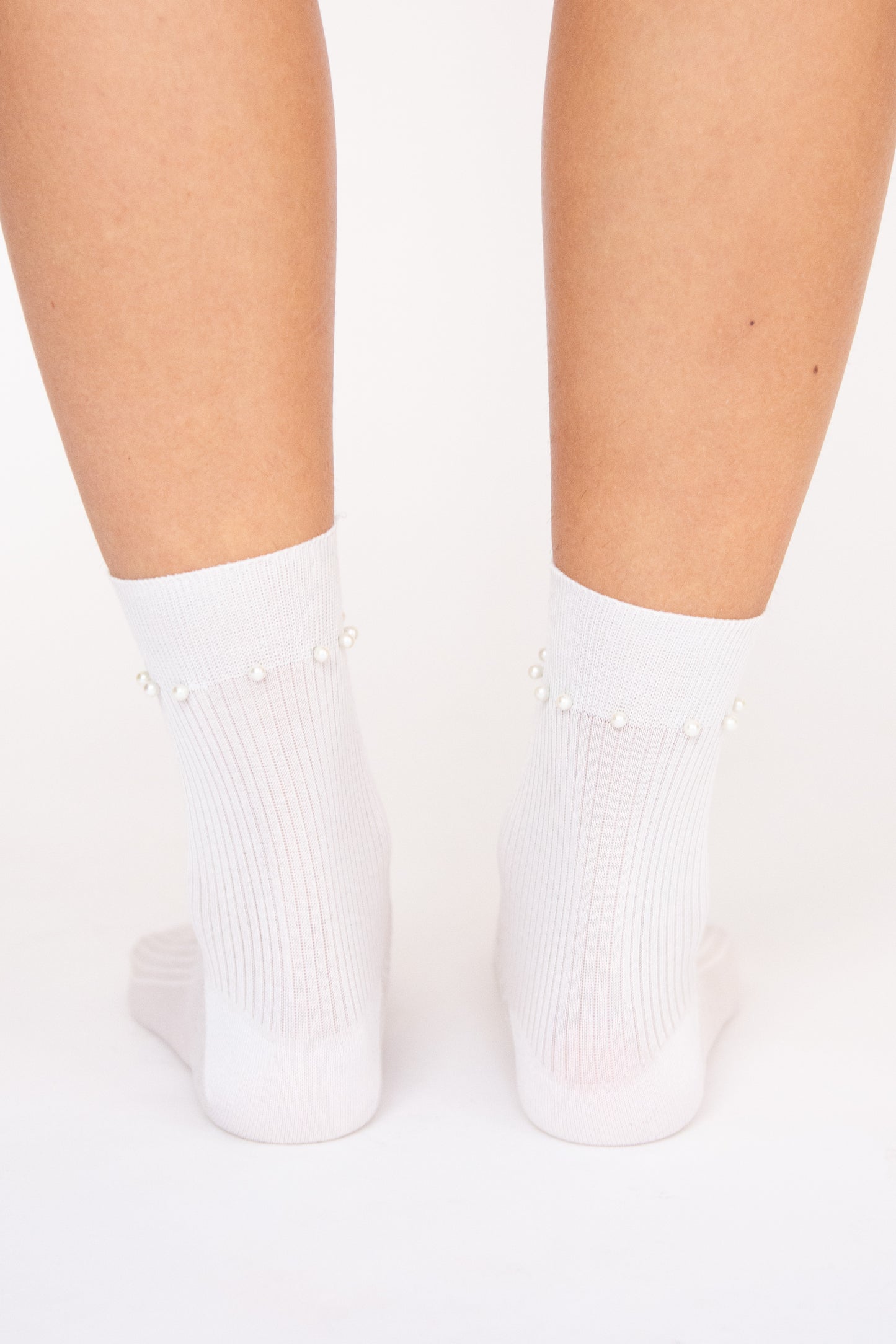 MARIA LA ROSA, Socks Piercing, Off White