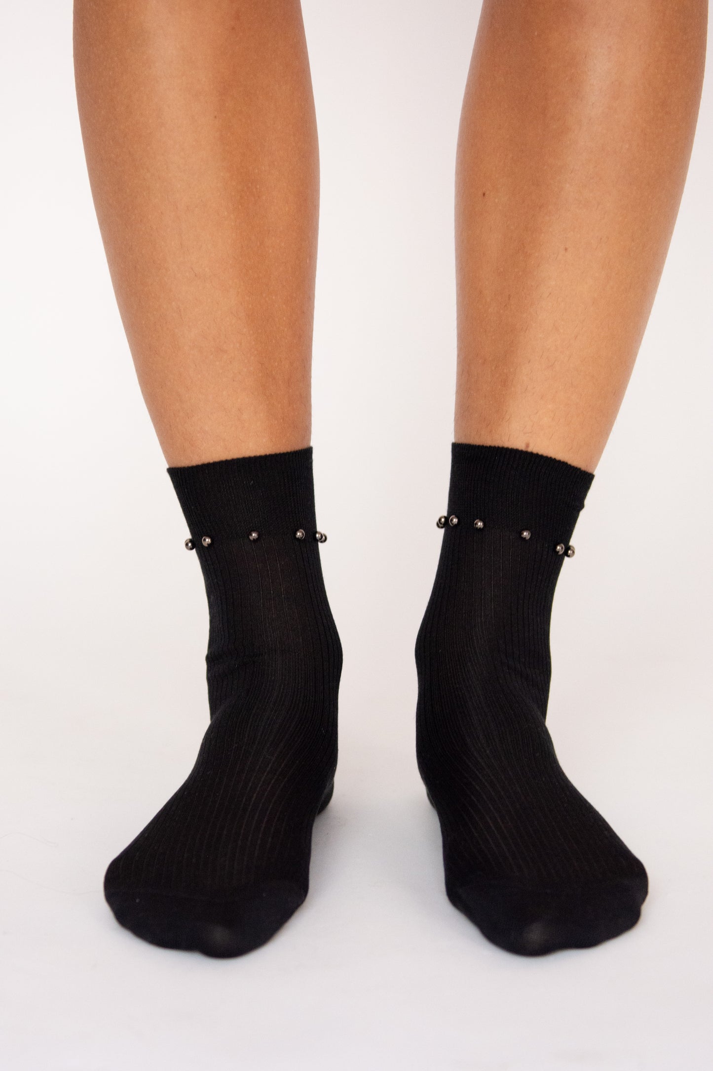 MARIA LA ROSA, Socks Piercing, Black