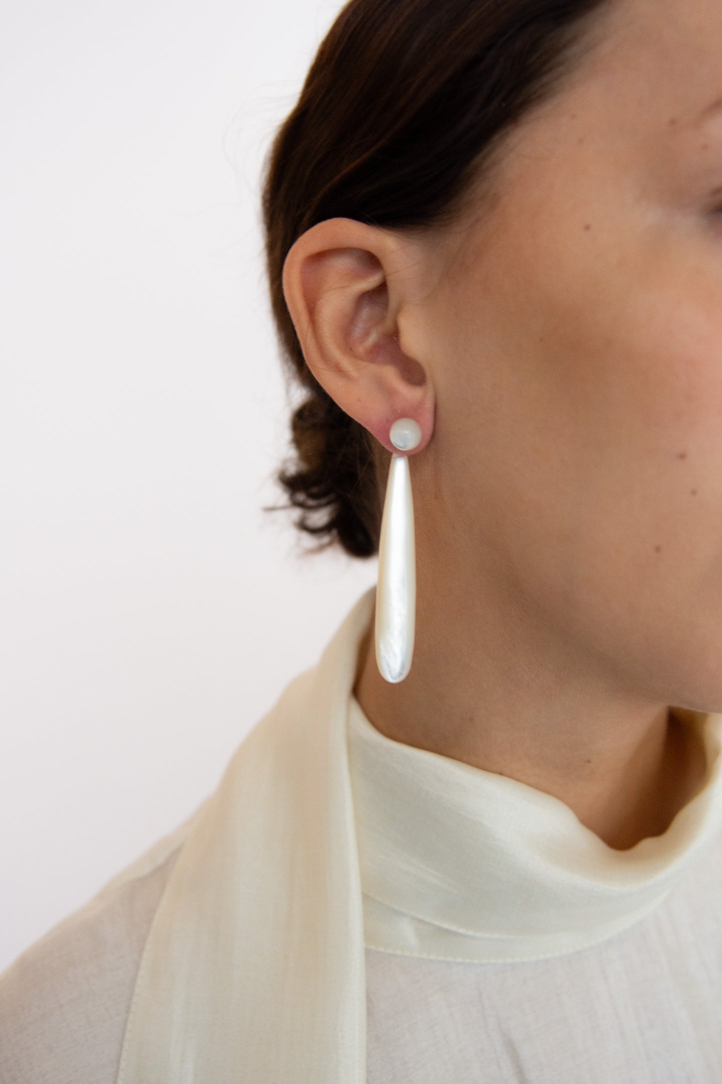 MOSQUITO, Orillita Earrings, MOP