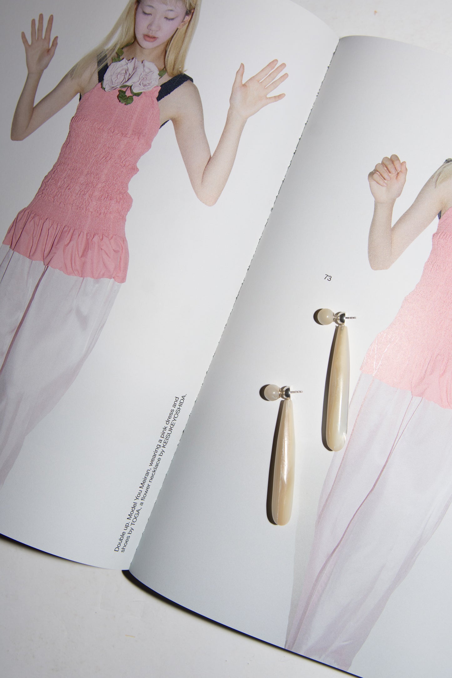 MOSQUITO, Orillita Earrings, MOP