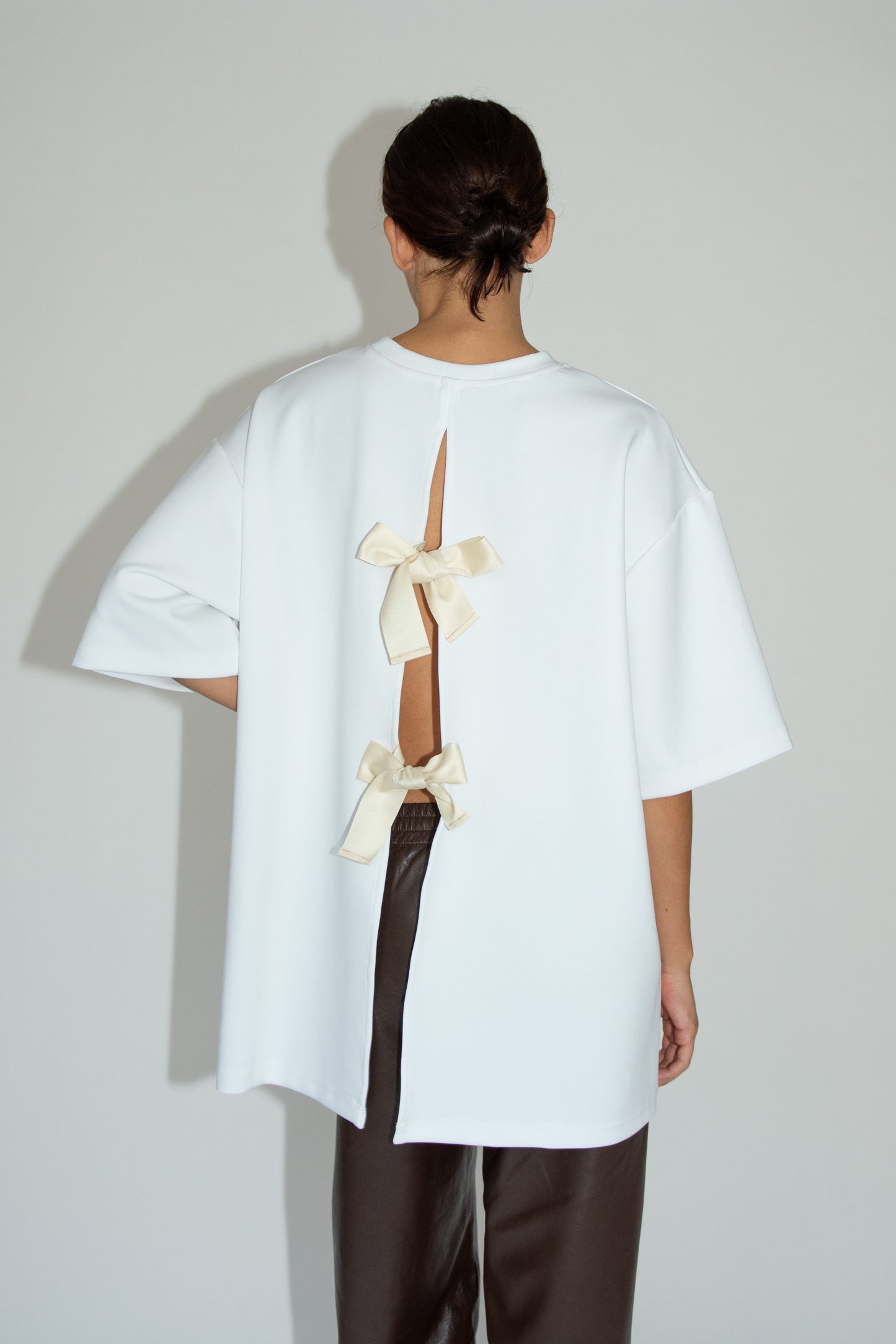 THE GARMENT, TG Bow Tee, White