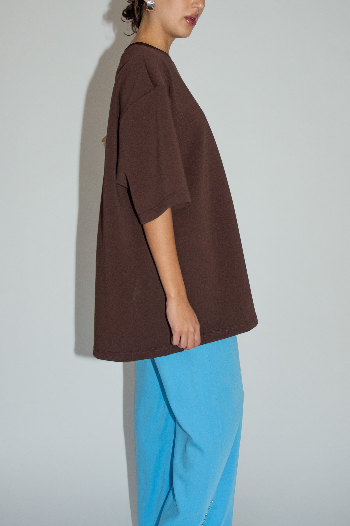 THE GARMENT, TG Bow Tee, Espresso