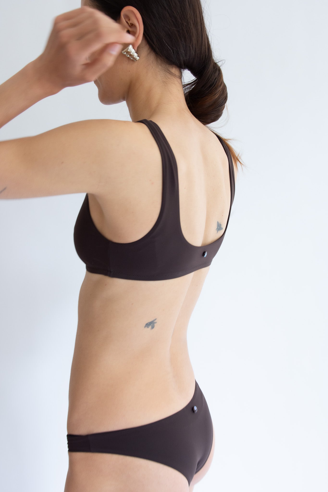 REKHALE, Bikini Vittoria Bottom, Espresso