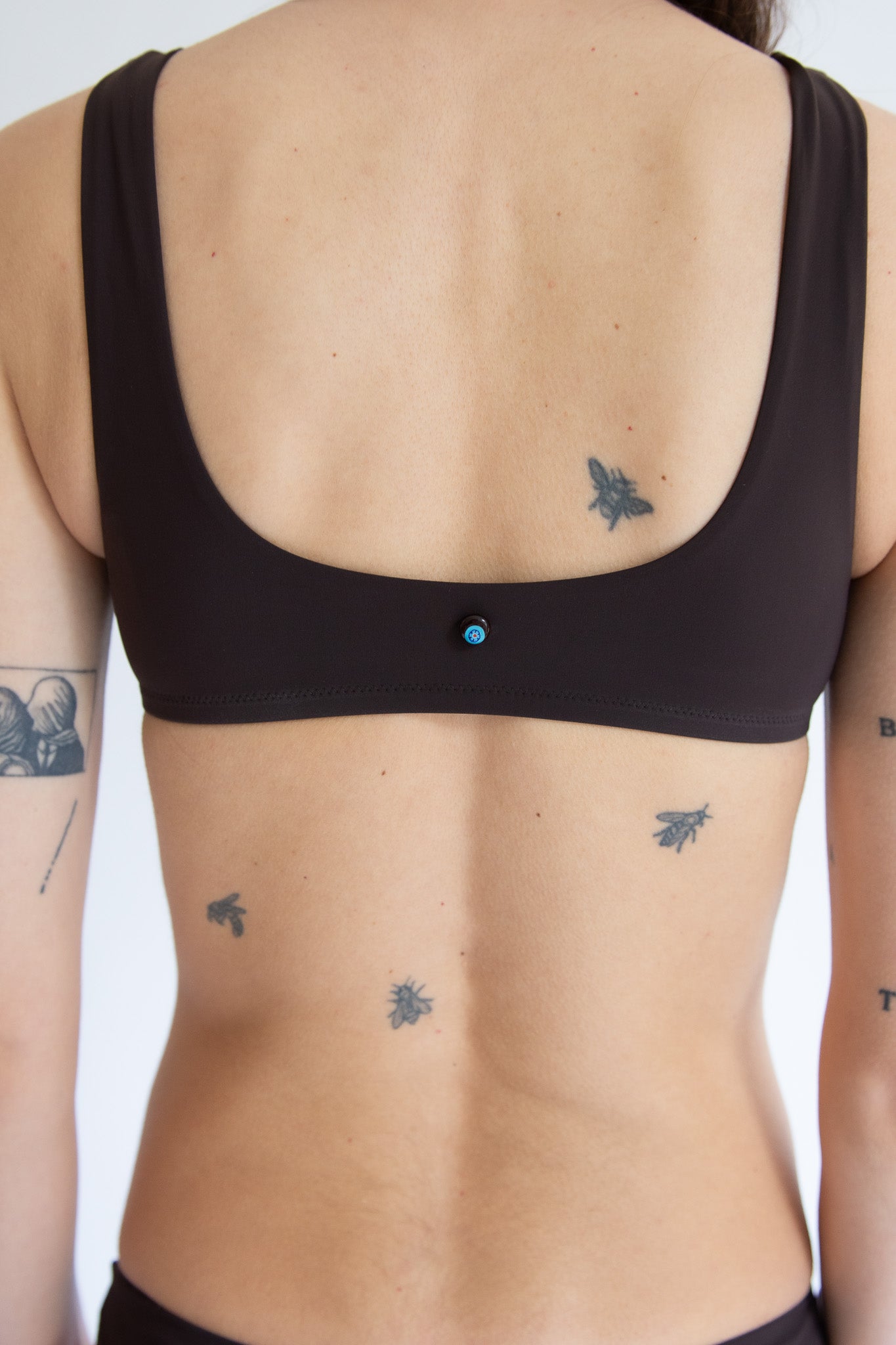 REKHALE, Bikini Vittoria Top, Espresso