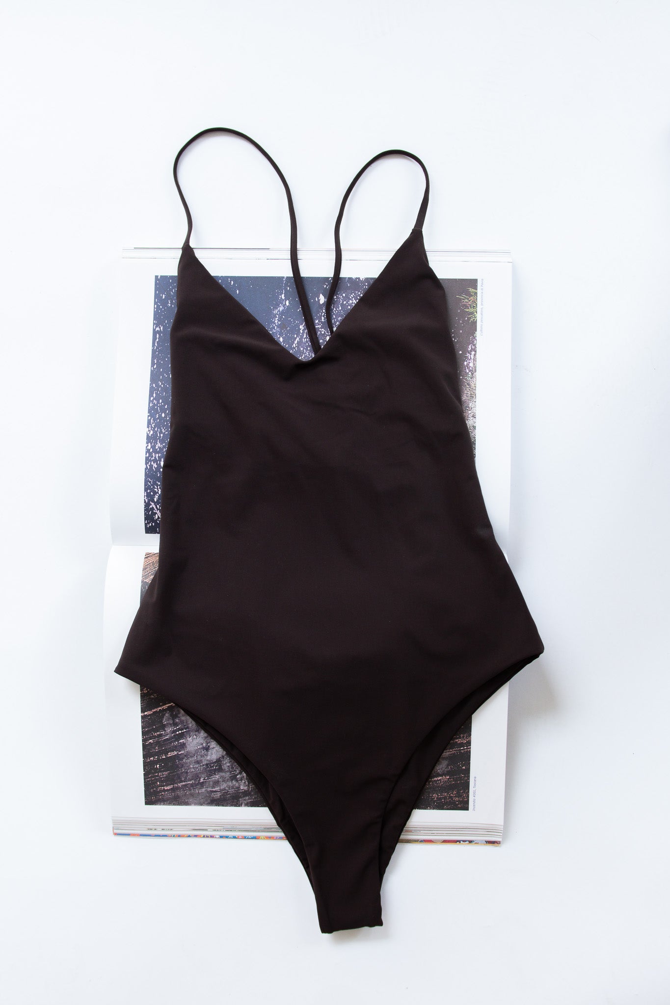 REKHALE, Nora Swimsuit, Espresso