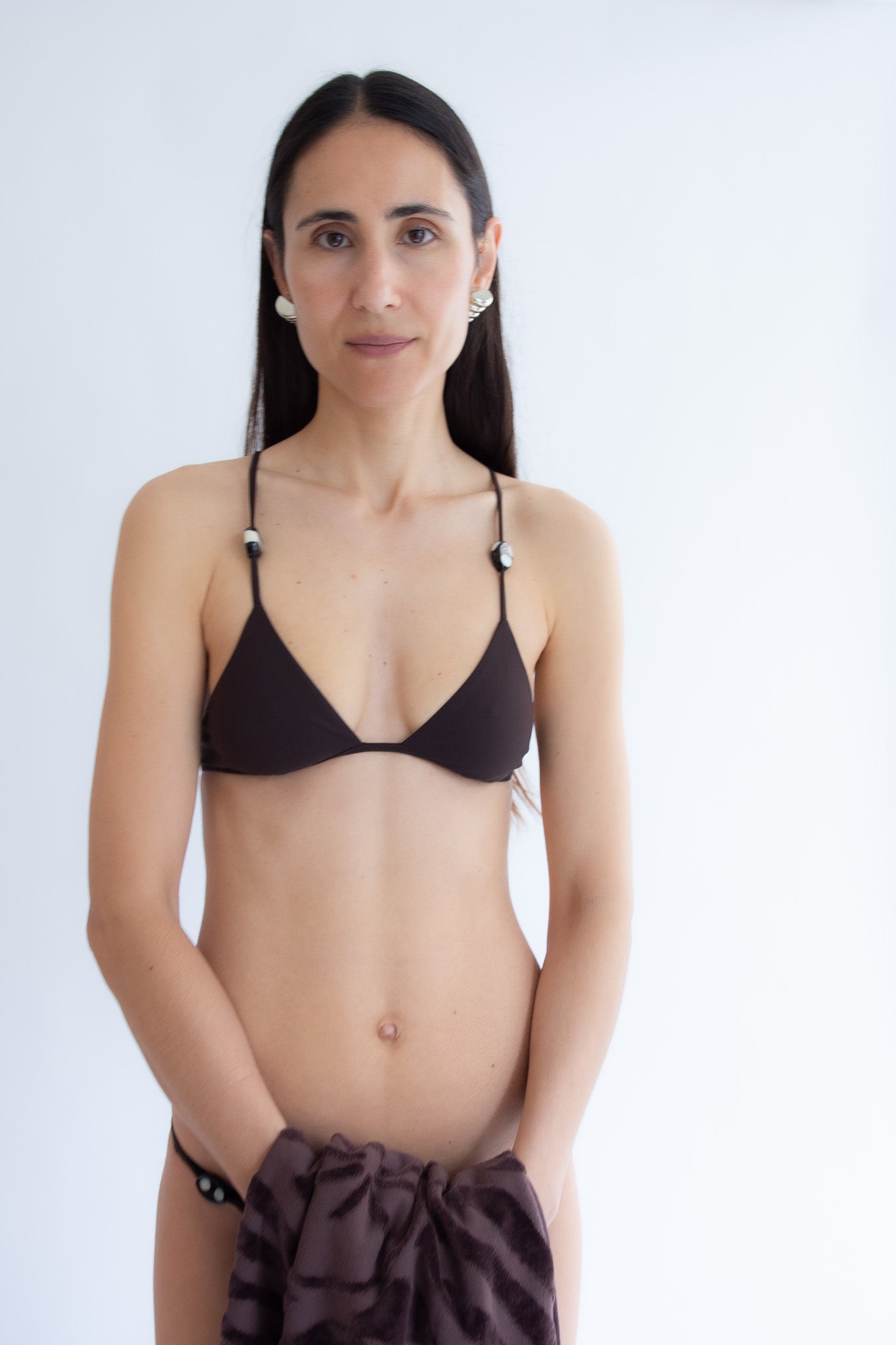 REKHALE, Bikini Tosca Top, Espresso