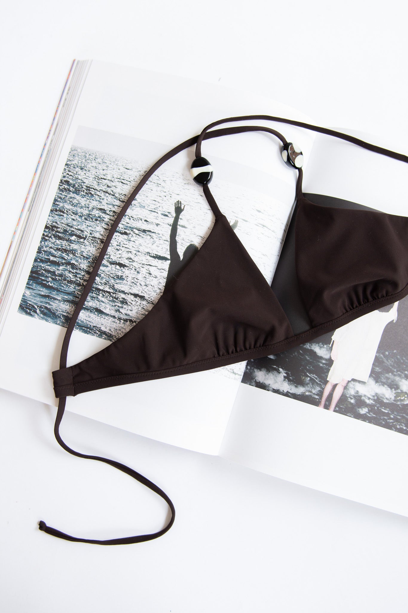 REKHALE, Bikini Tosca Top, Espresso