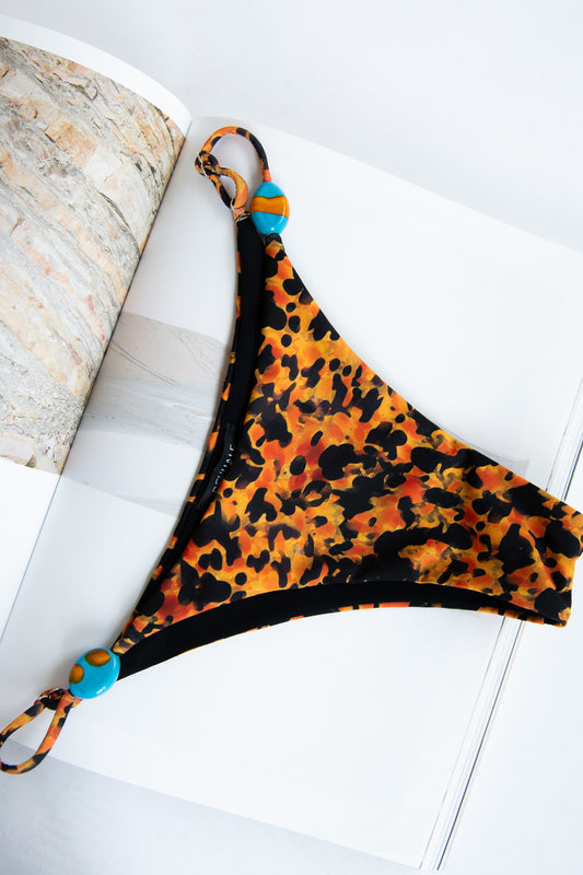 REKHALE, Bikini Tosca Bottom, Maculato