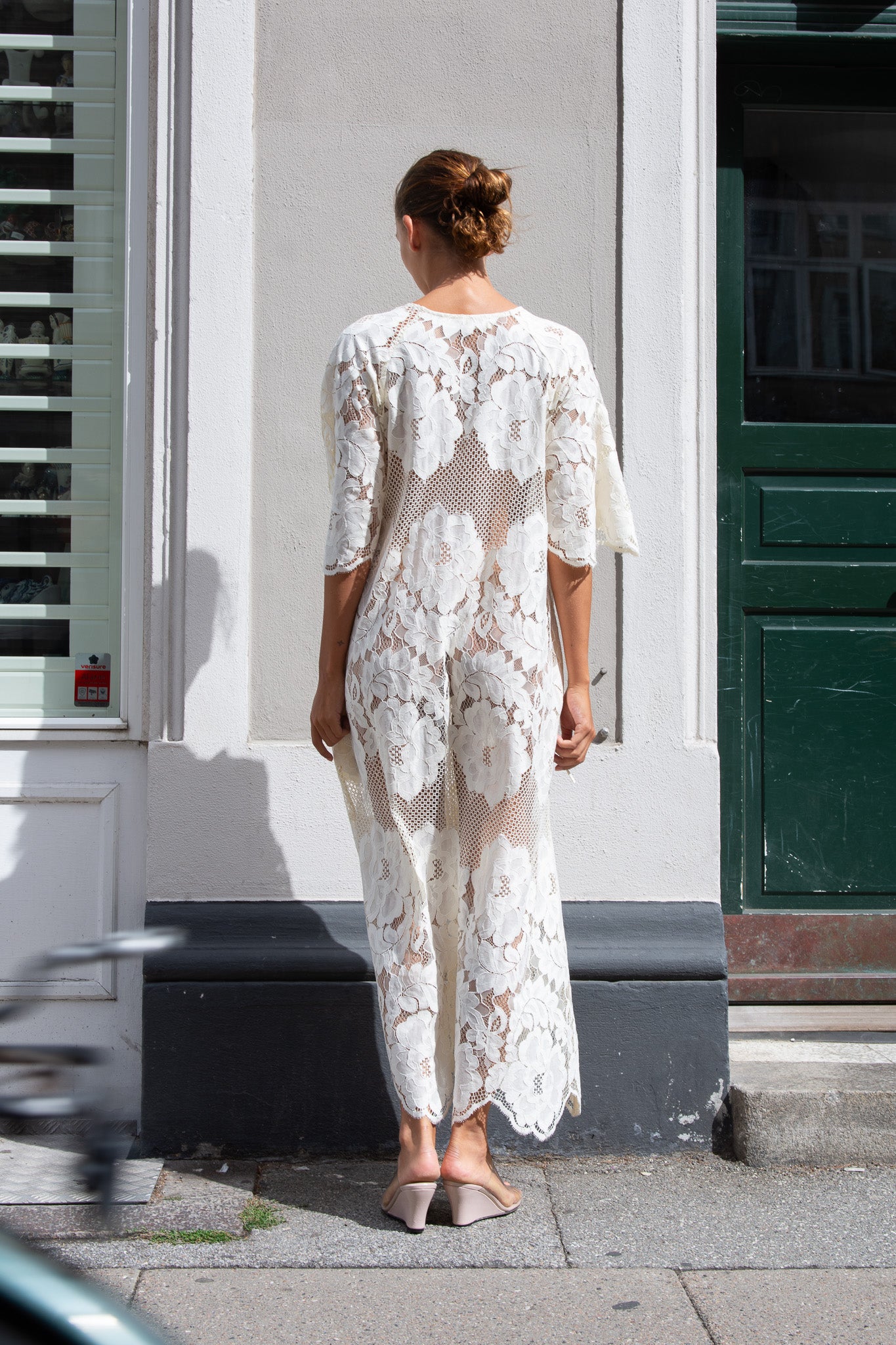 MR. LARKIN, Lola Dress, Ivory
