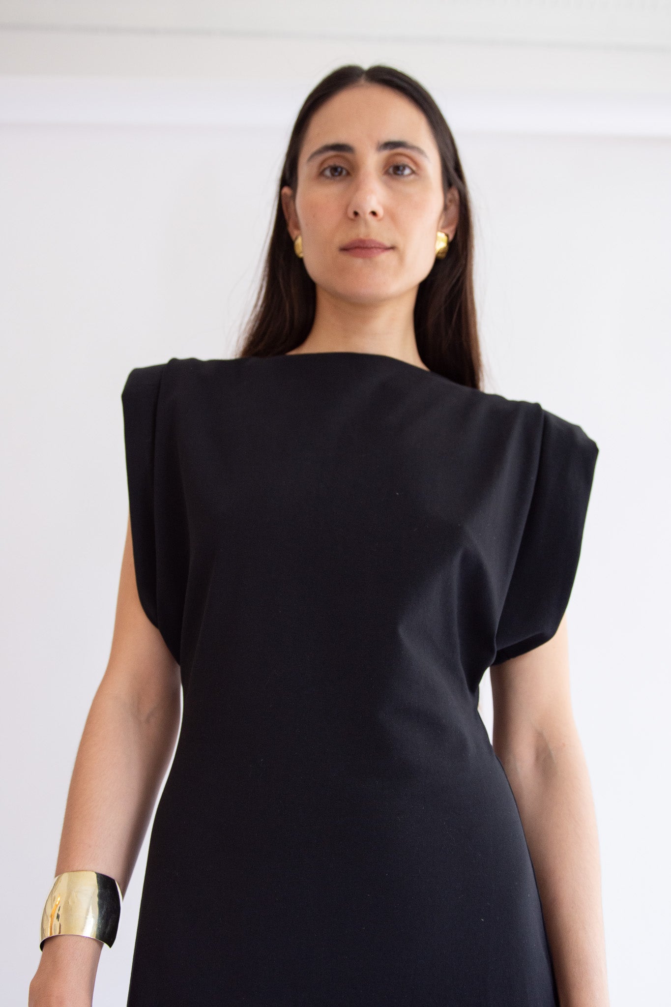 MR. LARKIN, Ghaida Dress, Black