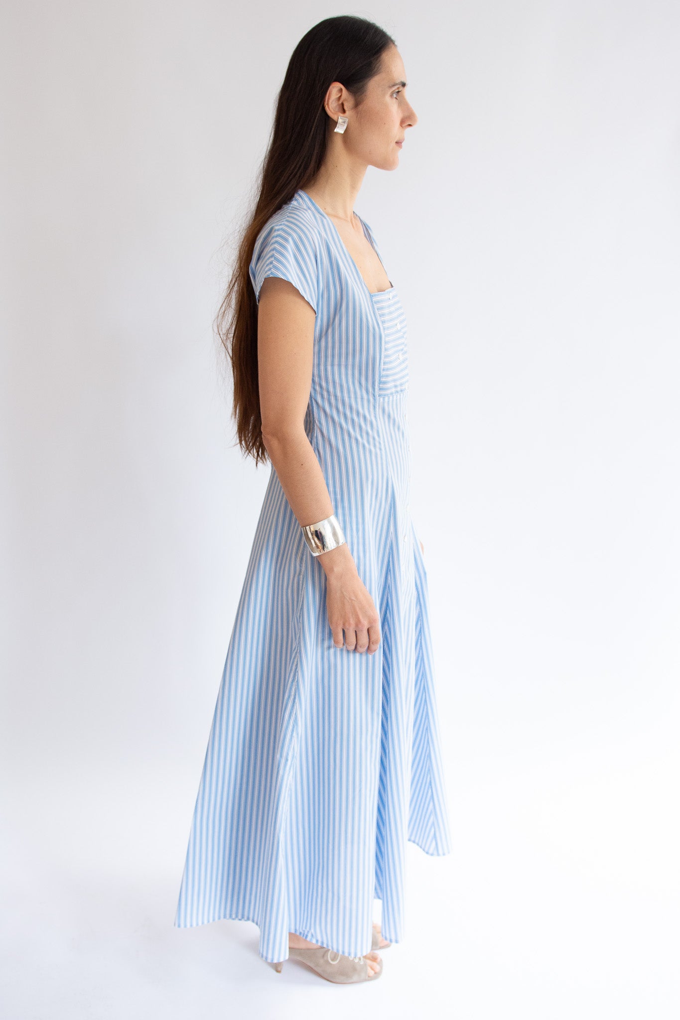 MR. LARKIN, Madison Dress, French Stripe