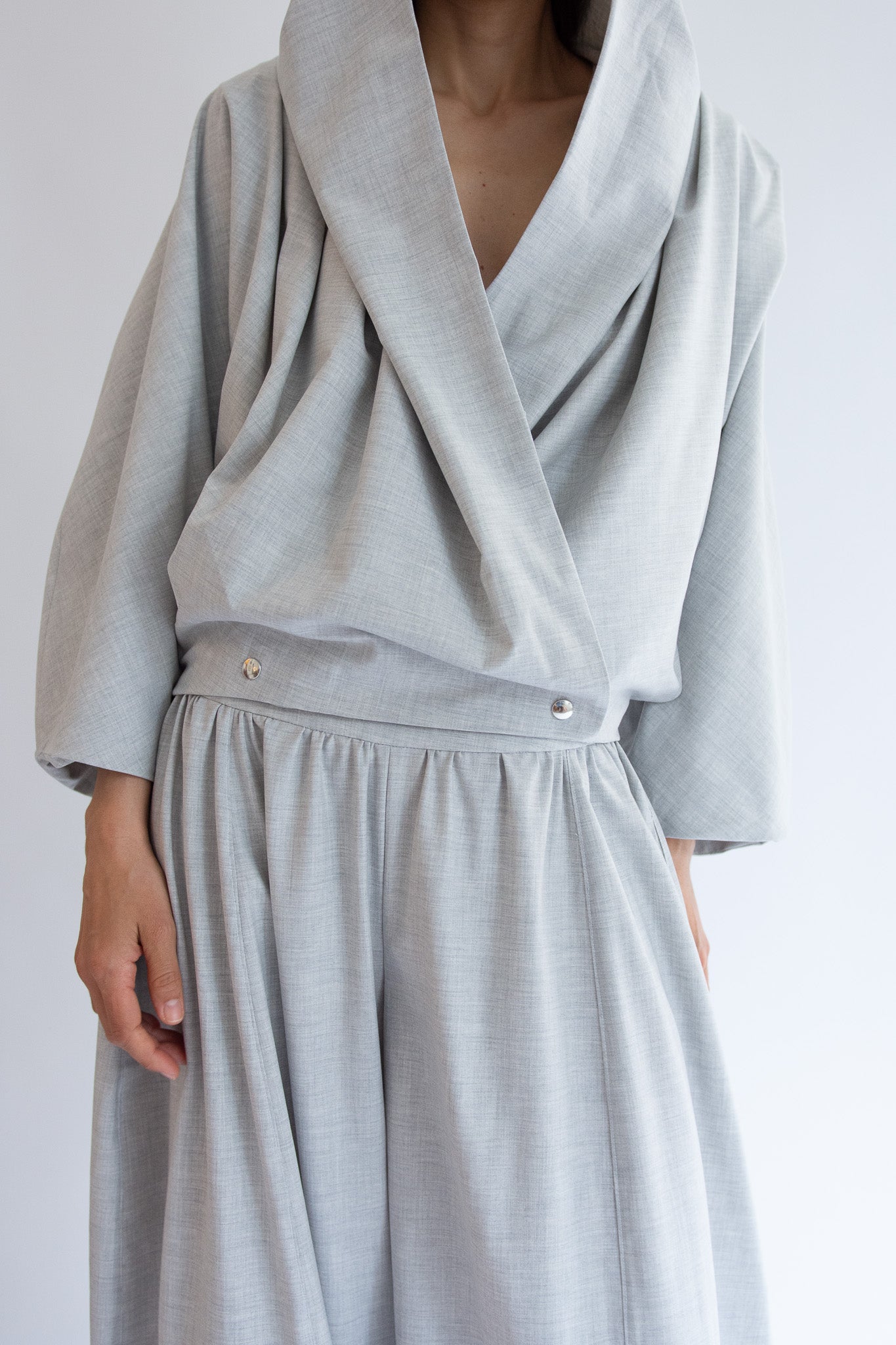 MICHELLE DEL RIO, Lobo Jacket, Grey