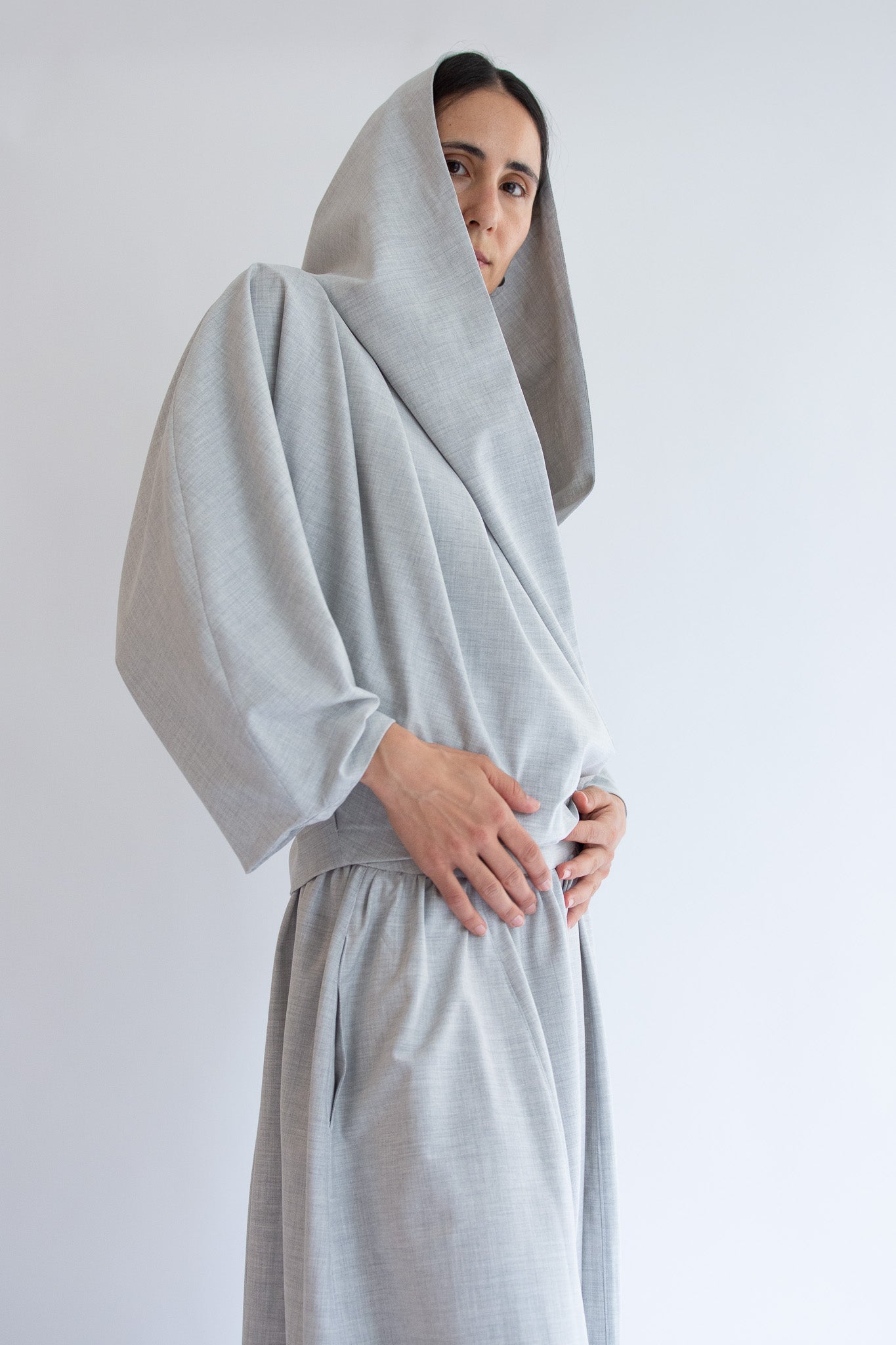MICHELLE DEL RIO, Lobo Jacket, Grey