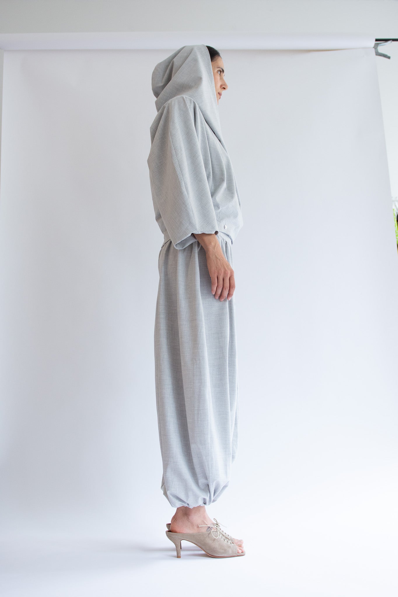 MICHELLE DEL RIO, Lucia Pants, Grey