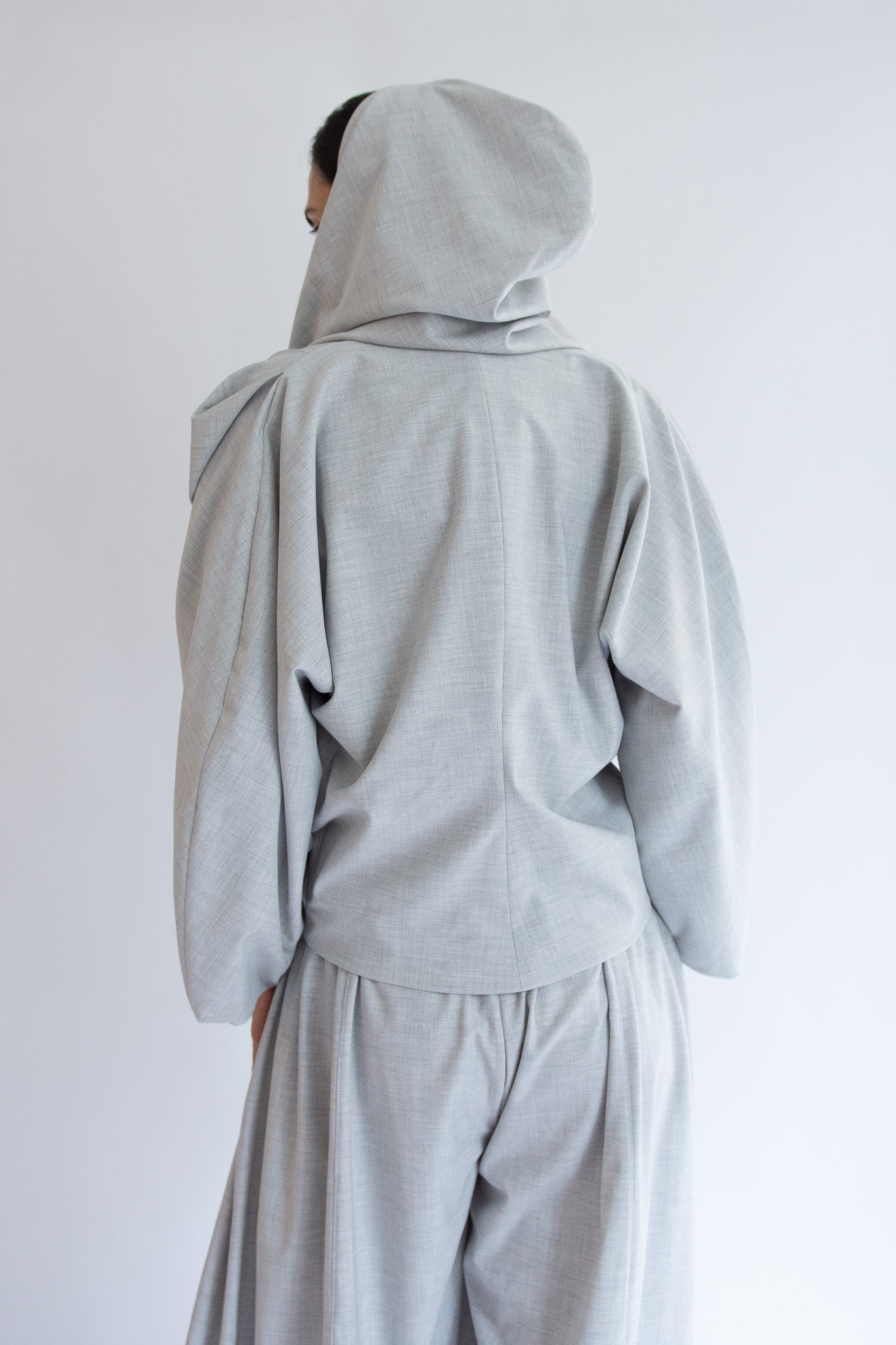 MICHELLE DEL RIO, Lobo Jacket, Grey