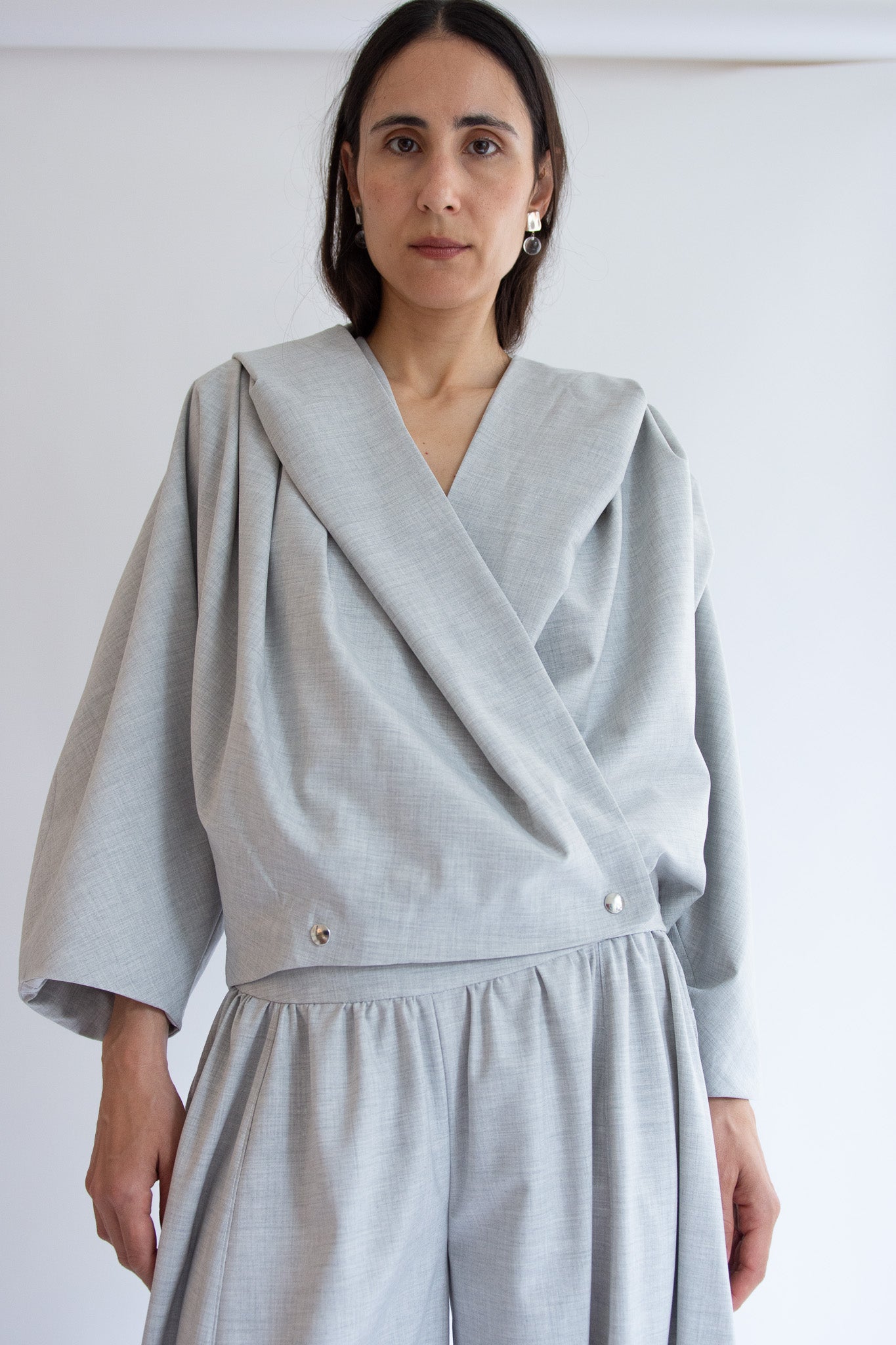 MICHELLE DEL RIO, Lobo Jacket, Grey