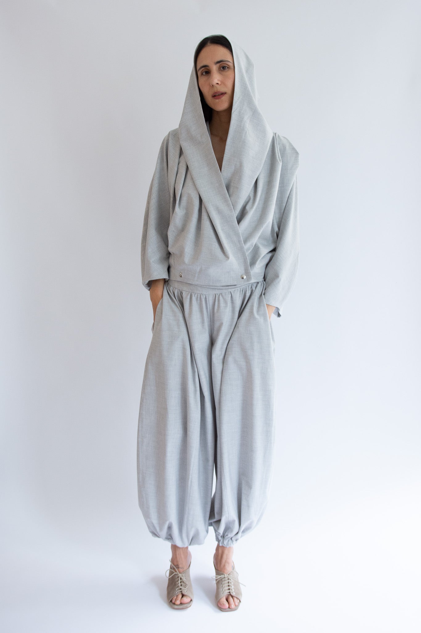 MICHELLE DEL RIO, Lobo Jacket, Grey