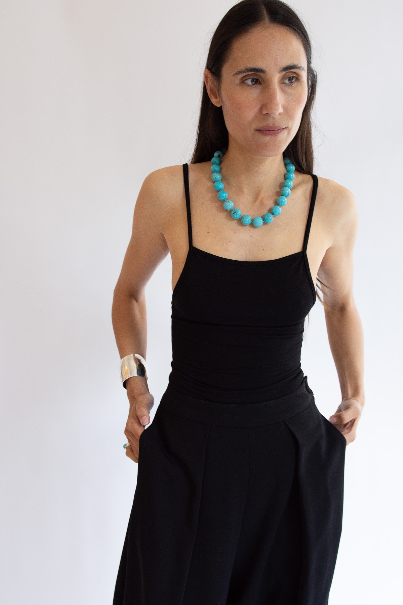 NIA THOMAS, Othella Tank Top, Black