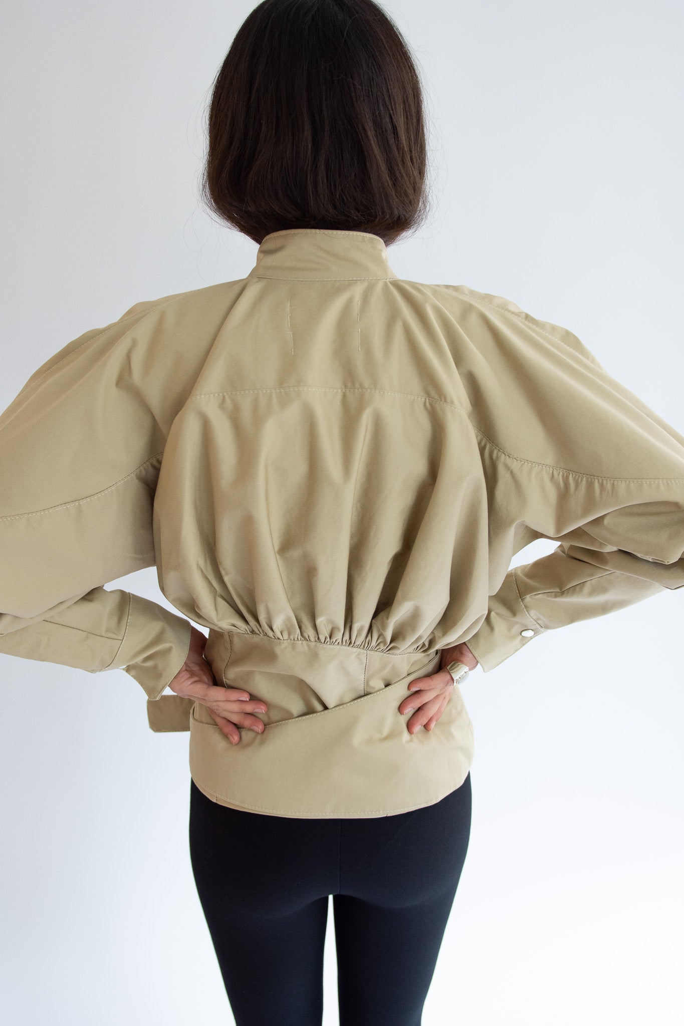 MICHELLE DEL RIO, Santiago Jacket, Khaki