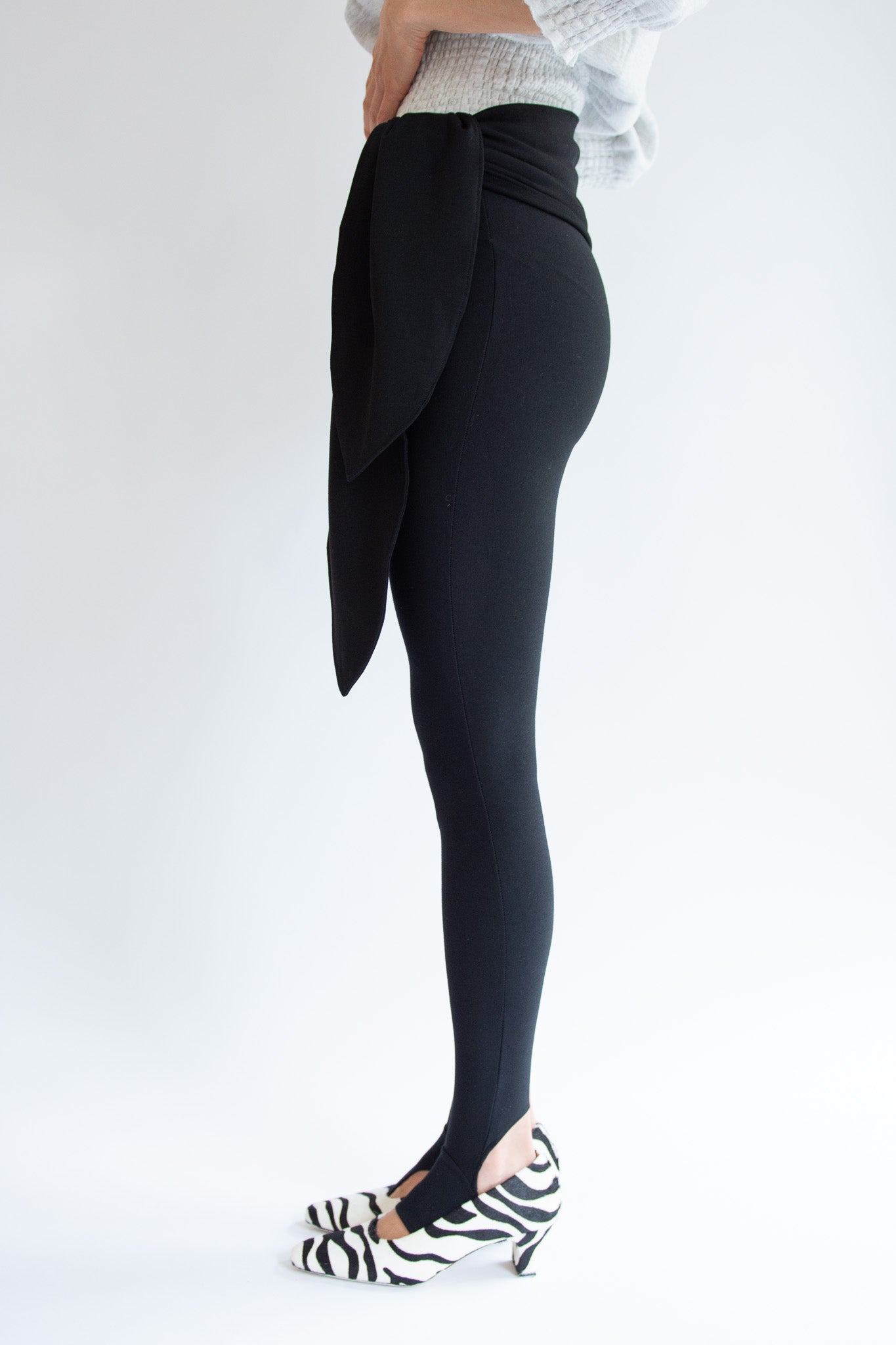 MICHELLE DEL RIO, Bianca Leggings, Black