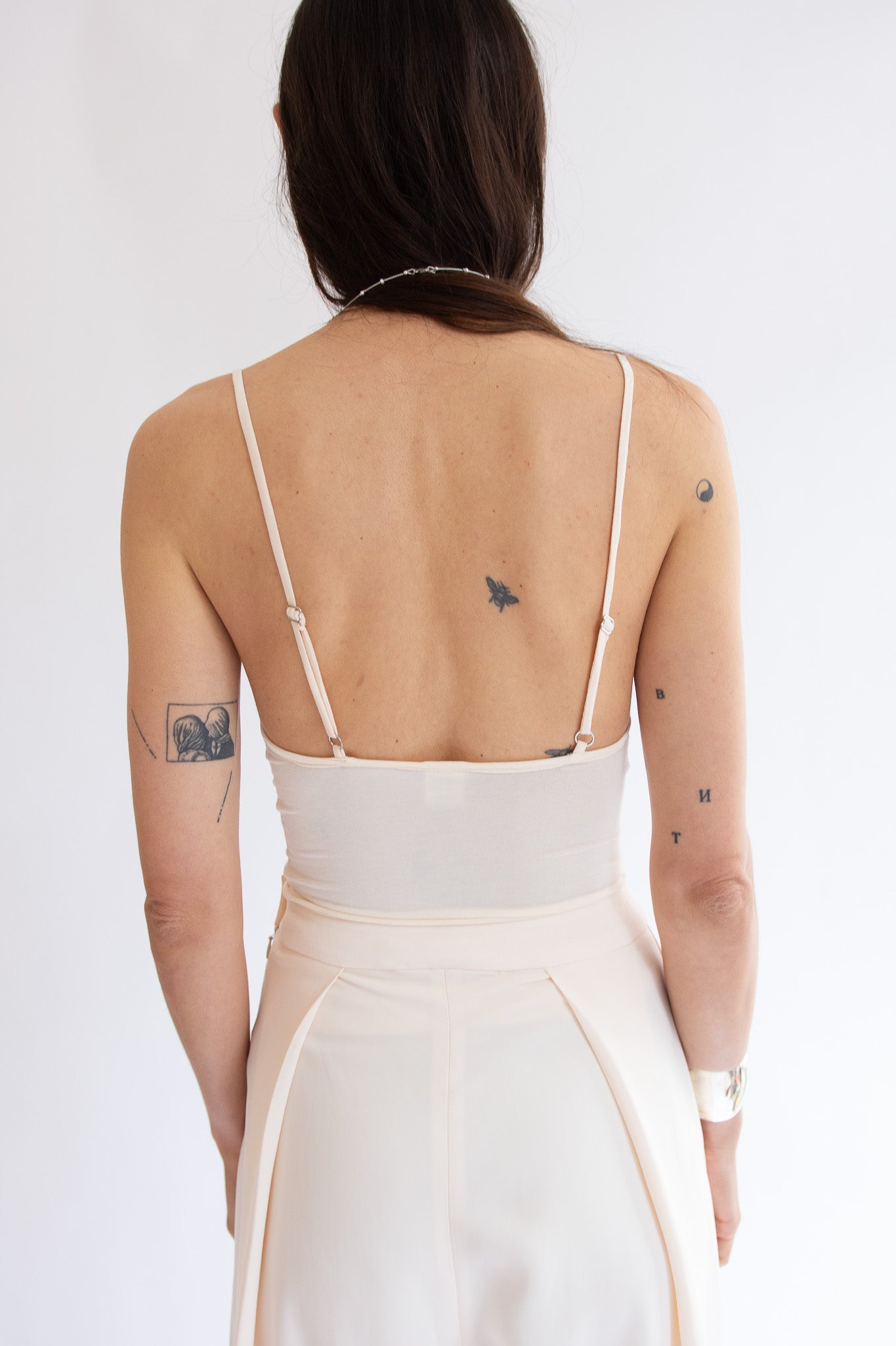 NIA THOMAS, Othella Tank Top, Cream