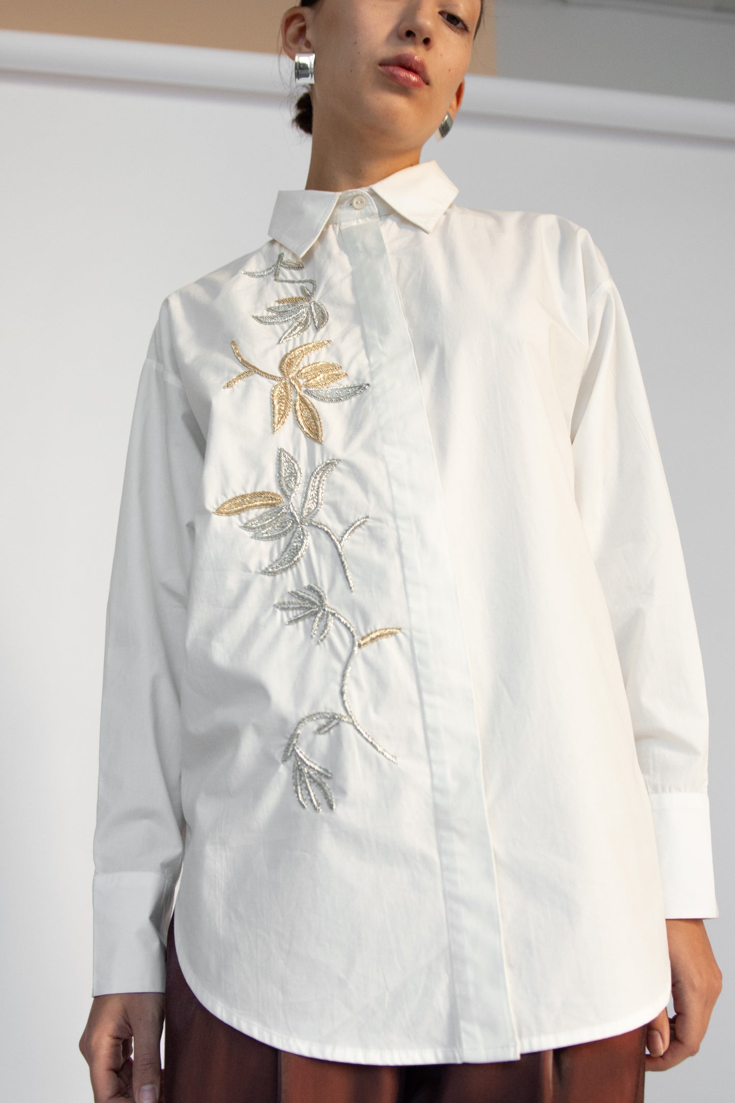 MR. LARKIN, King Mylar Shirt, Mylar Floral - PRE-SALE
