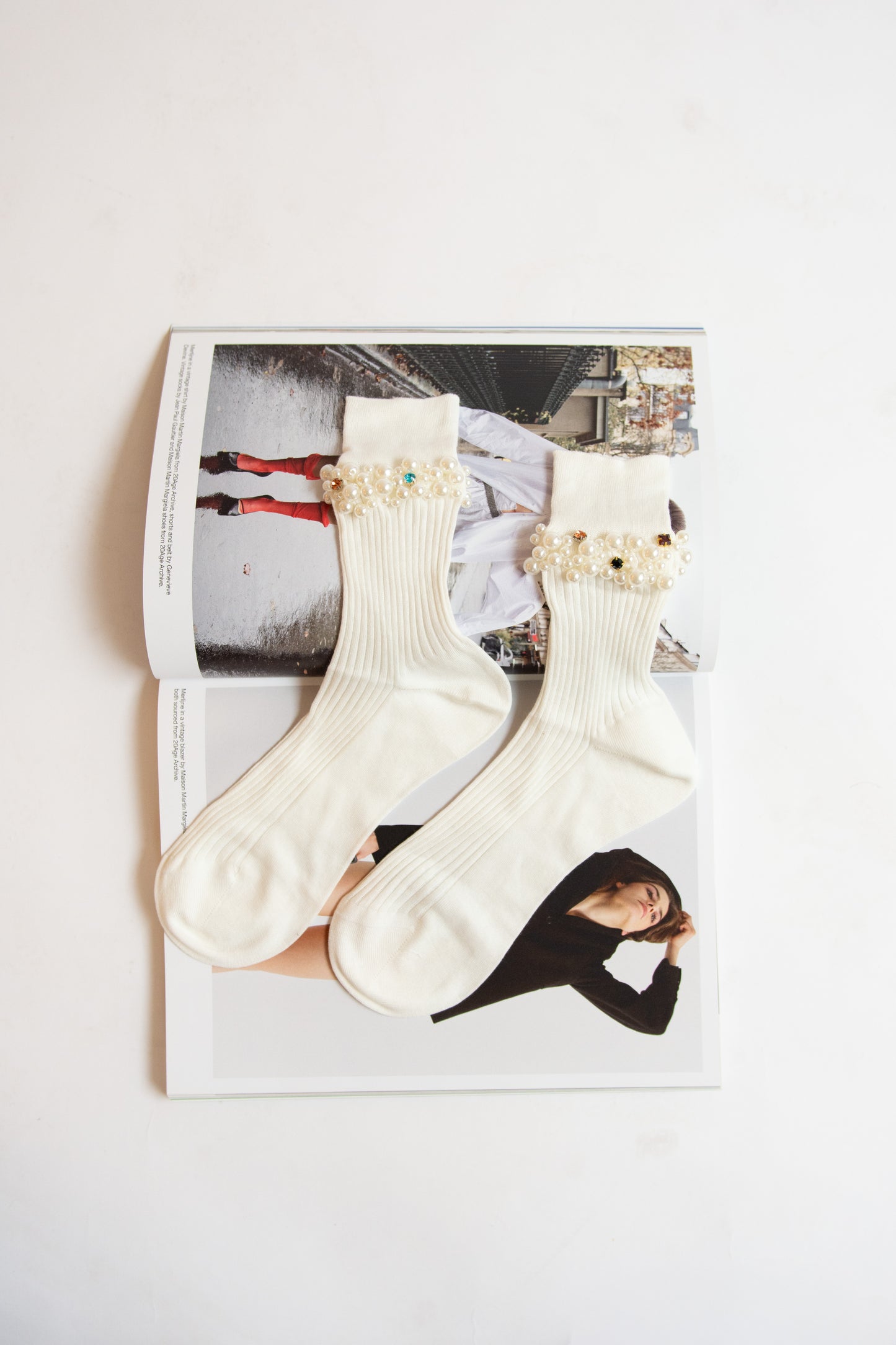 MARIA LA ROSA, Socks Miami, Off White