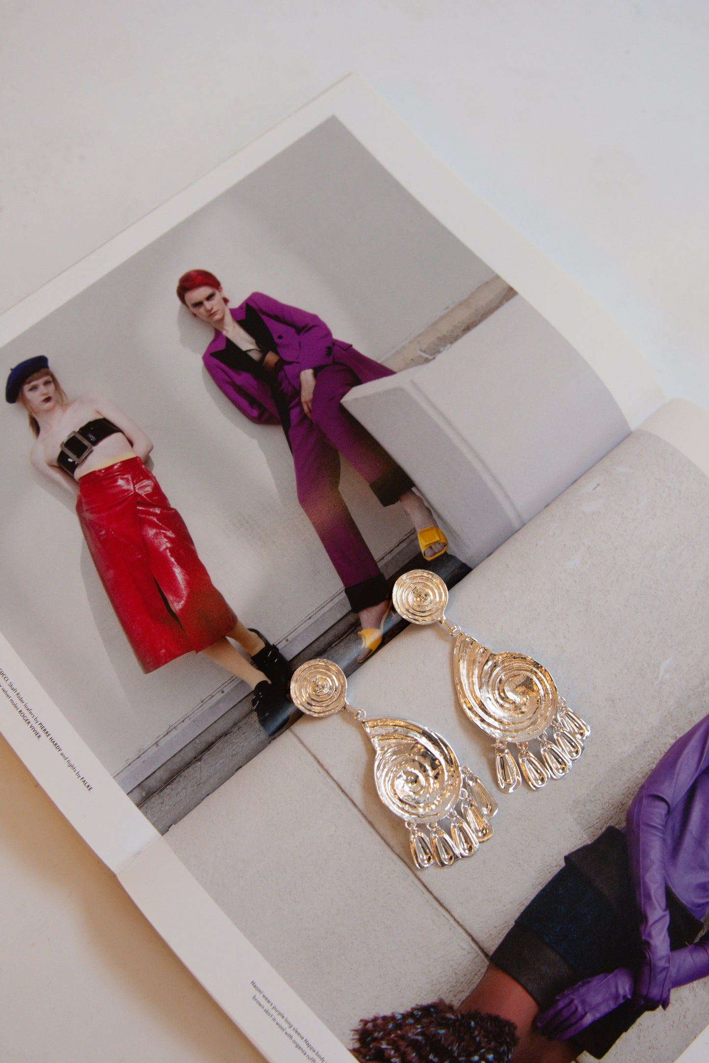 JUJU VERA, Eliza Earrings, Silver