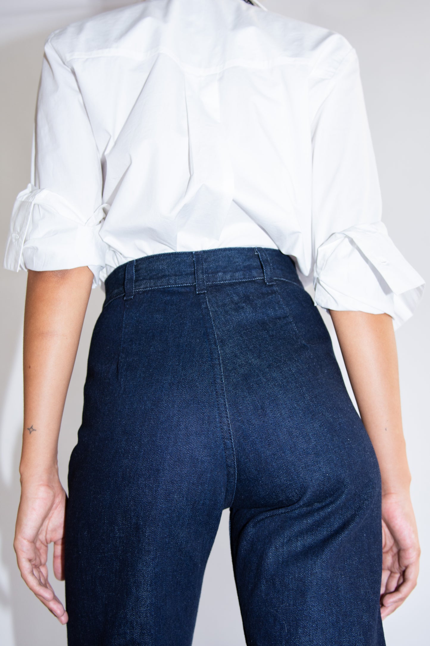 JESSE KAMM, Les Deux Pants, Dark Blue/Dark Stitch