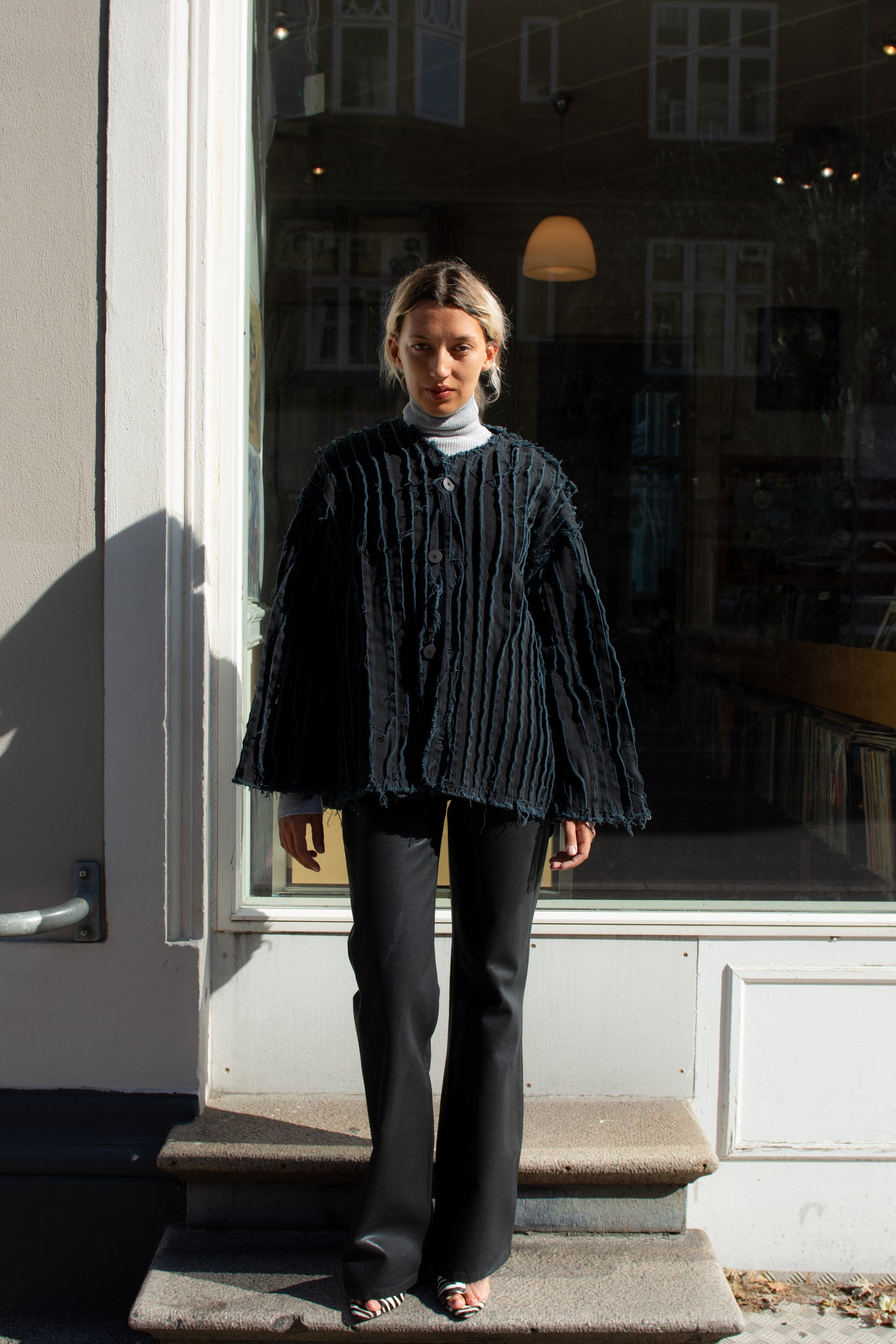 JESSE KAMM, Baleen Jacket, Black