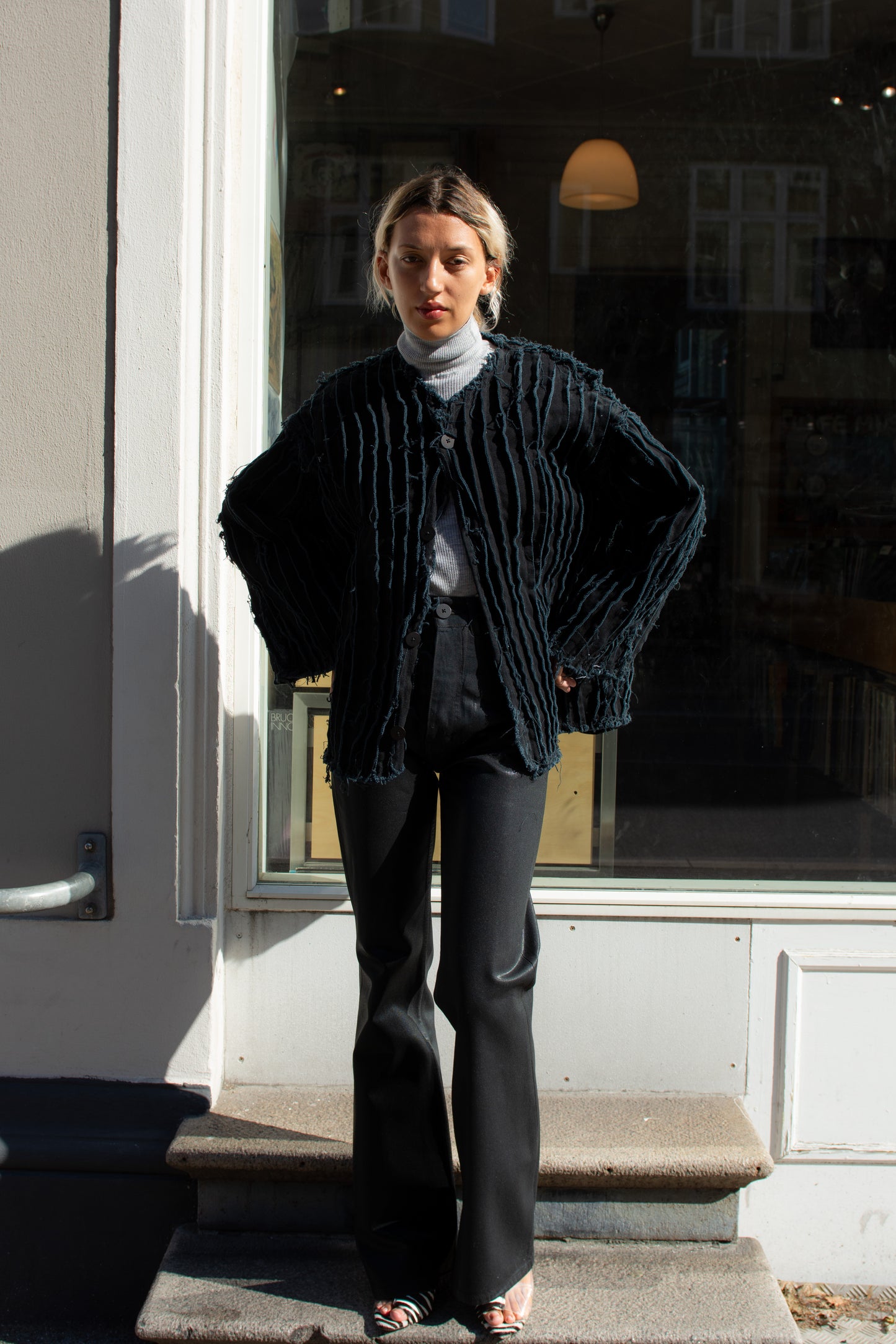 JESSE KAMM, Baleen Jacket, Black