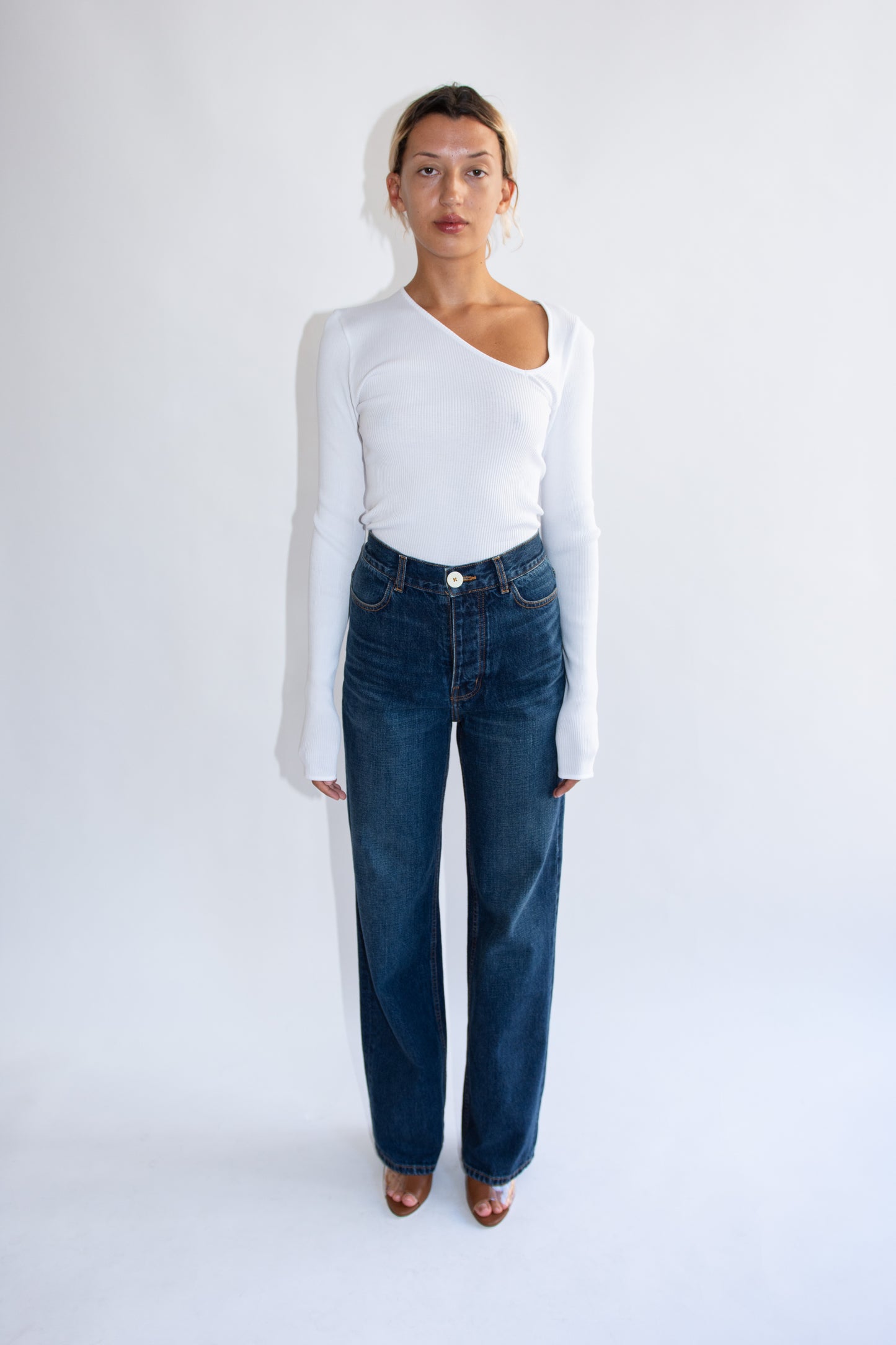 JESSE KAMM, Alta Jeans, Medium Roast