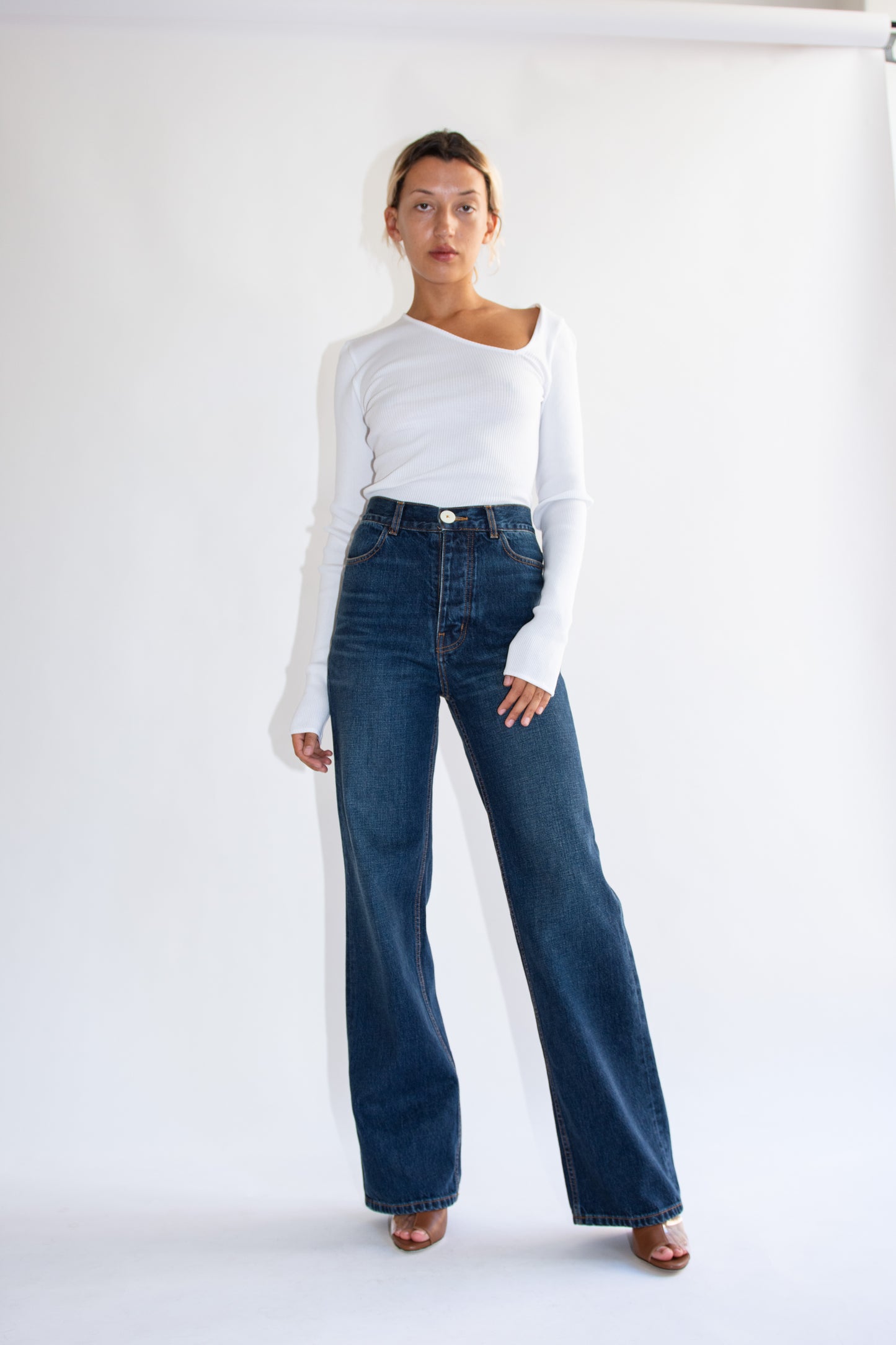 JESSE KAMM, Alta Jeans, Medium Roast