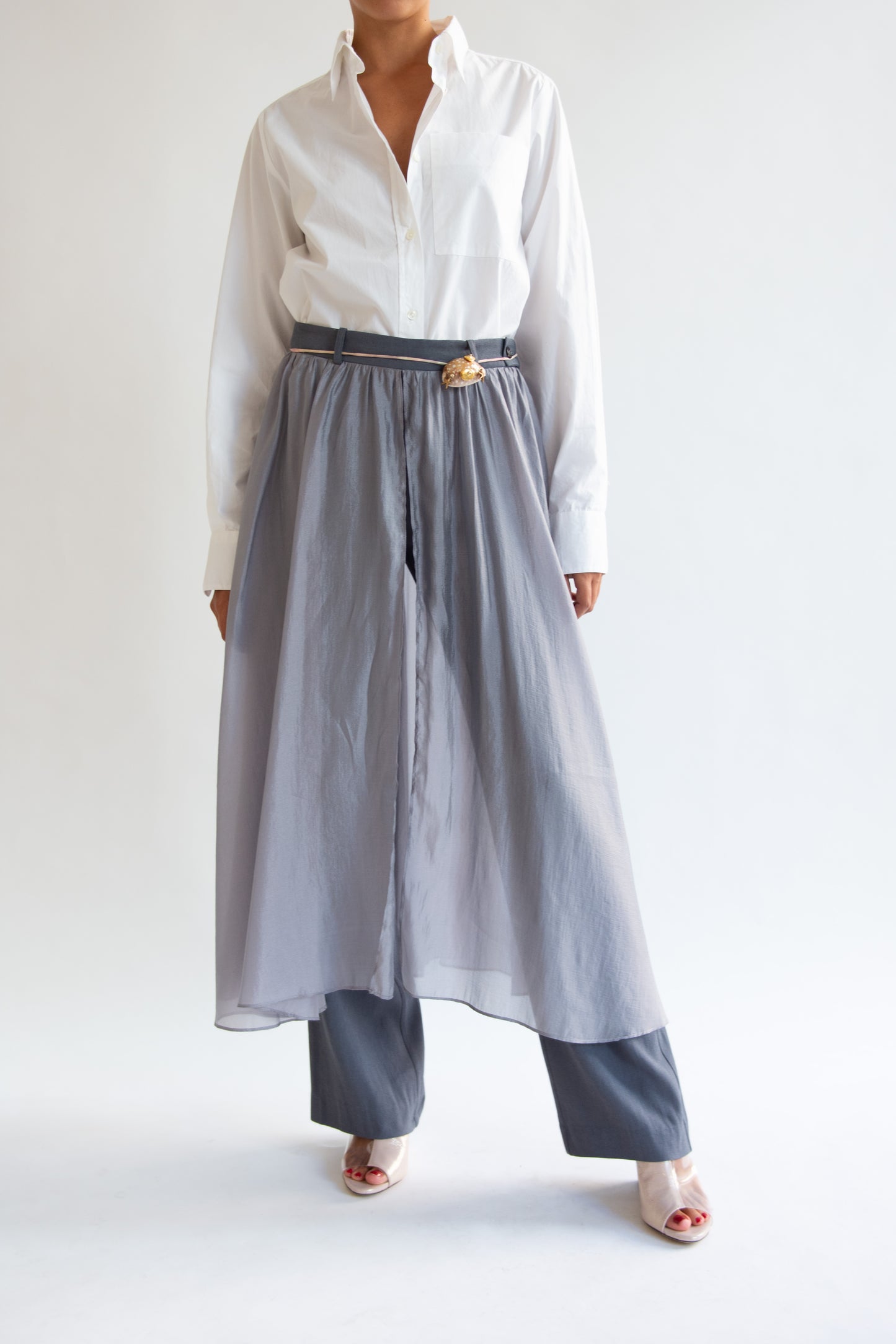 THE GARMENT, Andrea Gown Pants, Charcoal