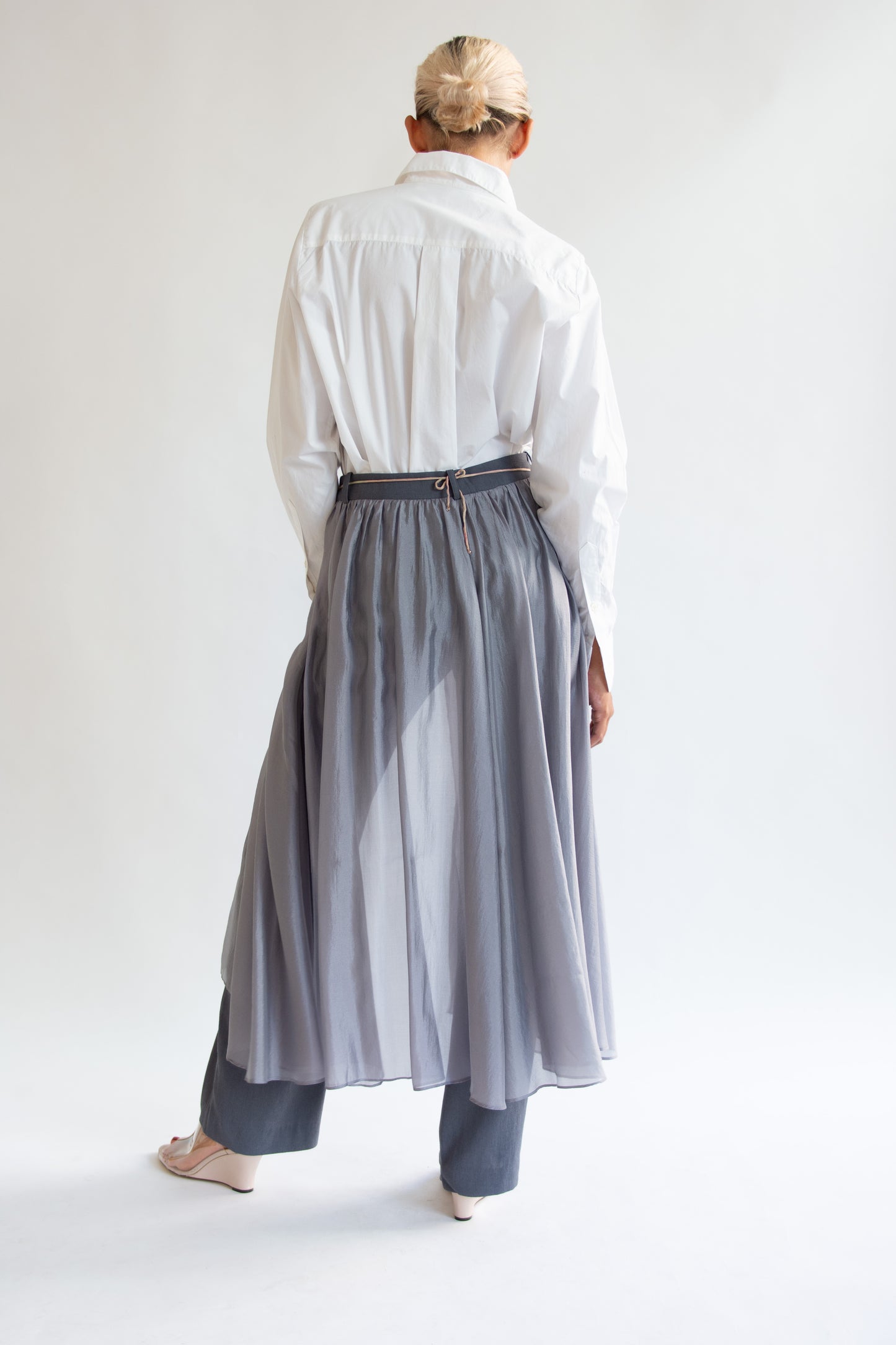 THE GARMENT, Andrea Gown Pants, Charcoal