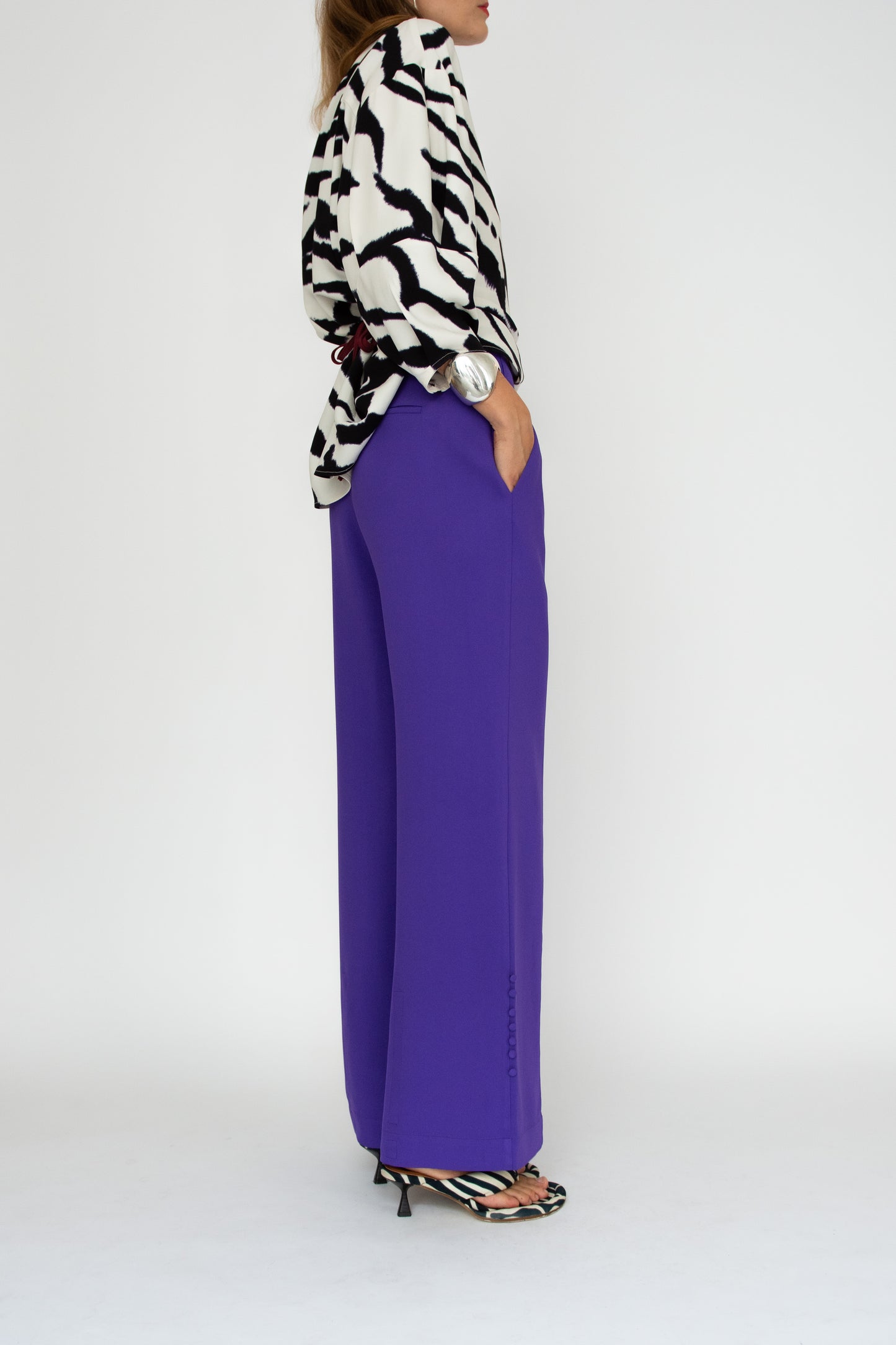 MR. LARKIN, Charlie Cinch Pants, Royal Purple