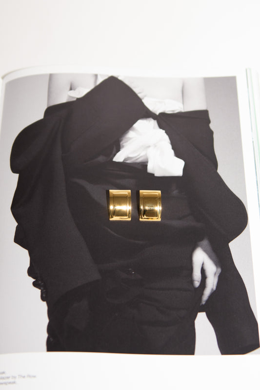 TRINE TUXEN, Traces Earring, Gold Plated