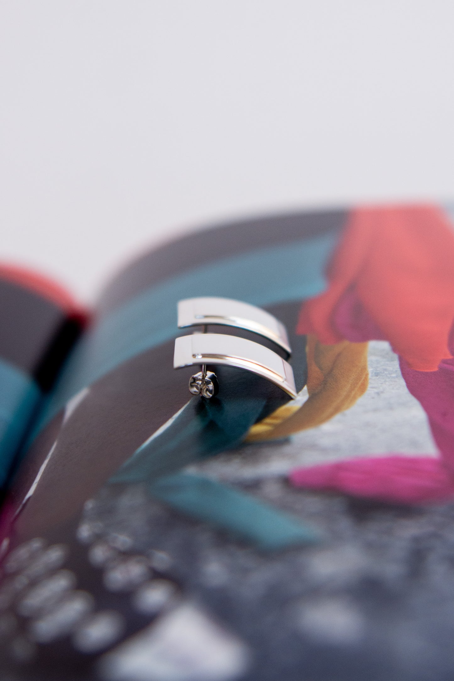 TRINE TUXEN, Traces Earring, Sterling Silver