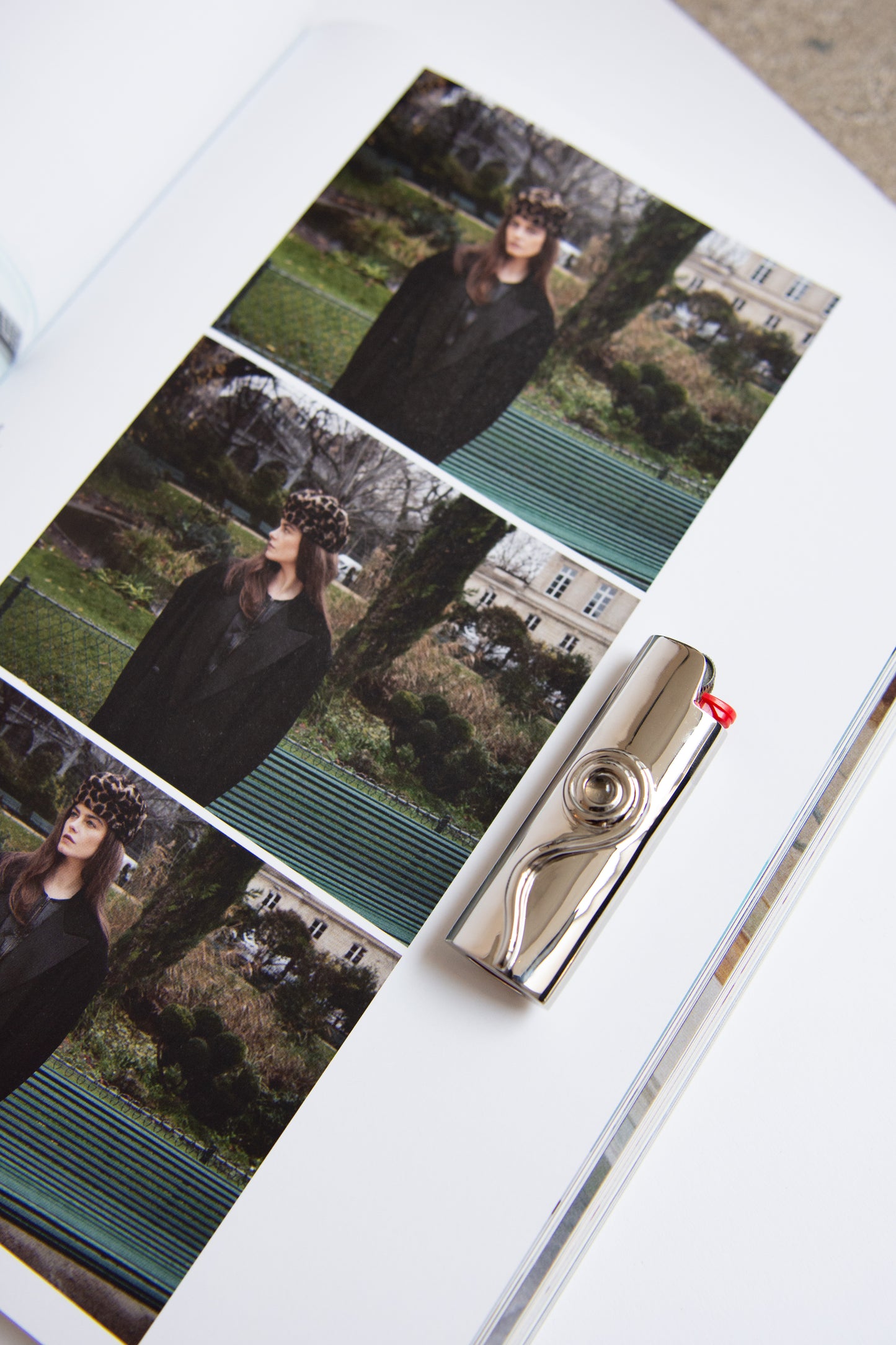 TRINE TUXEN, Endless Lighter Case, Platinum